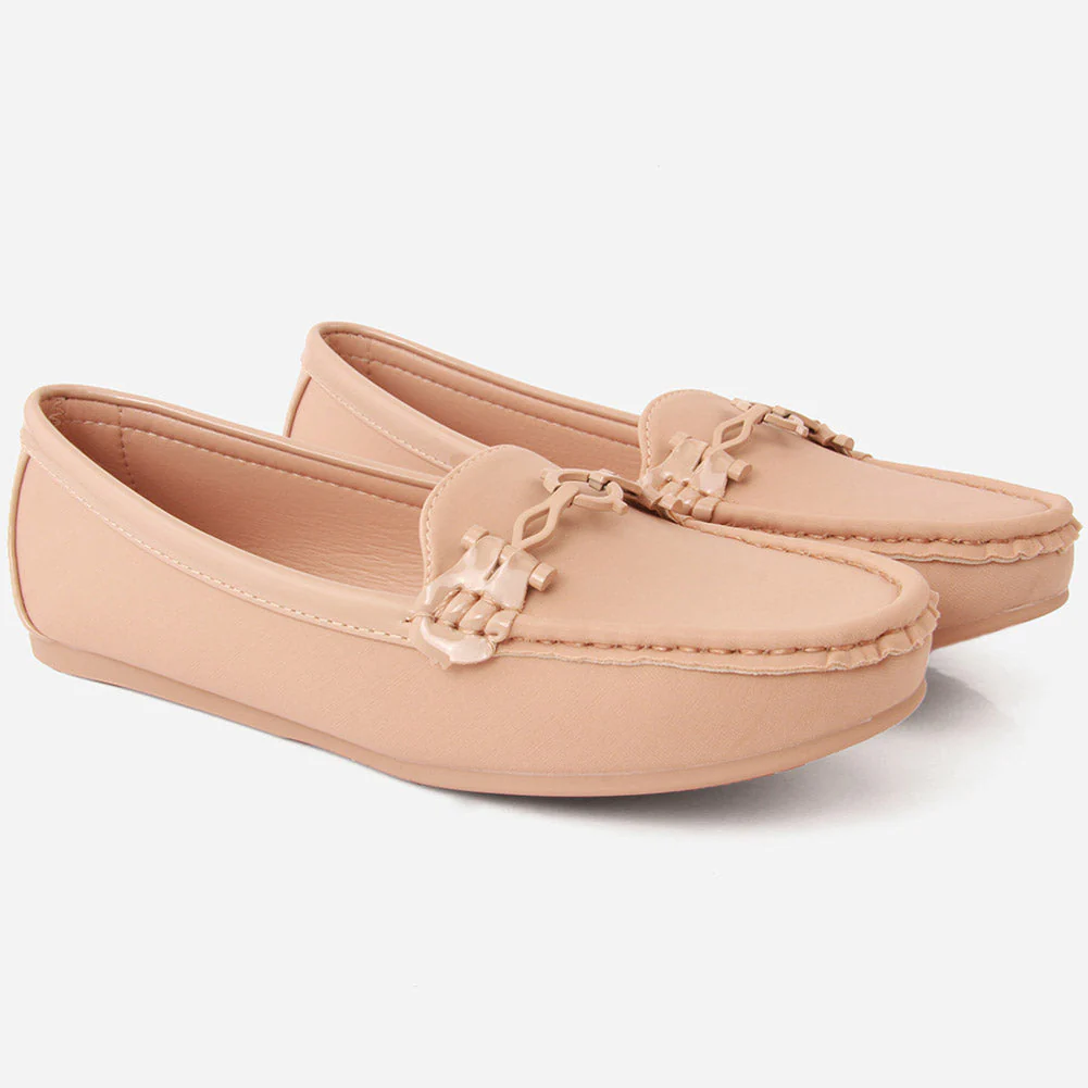 Womens "BENGI" Slip On Loafer Shoes - Image 2