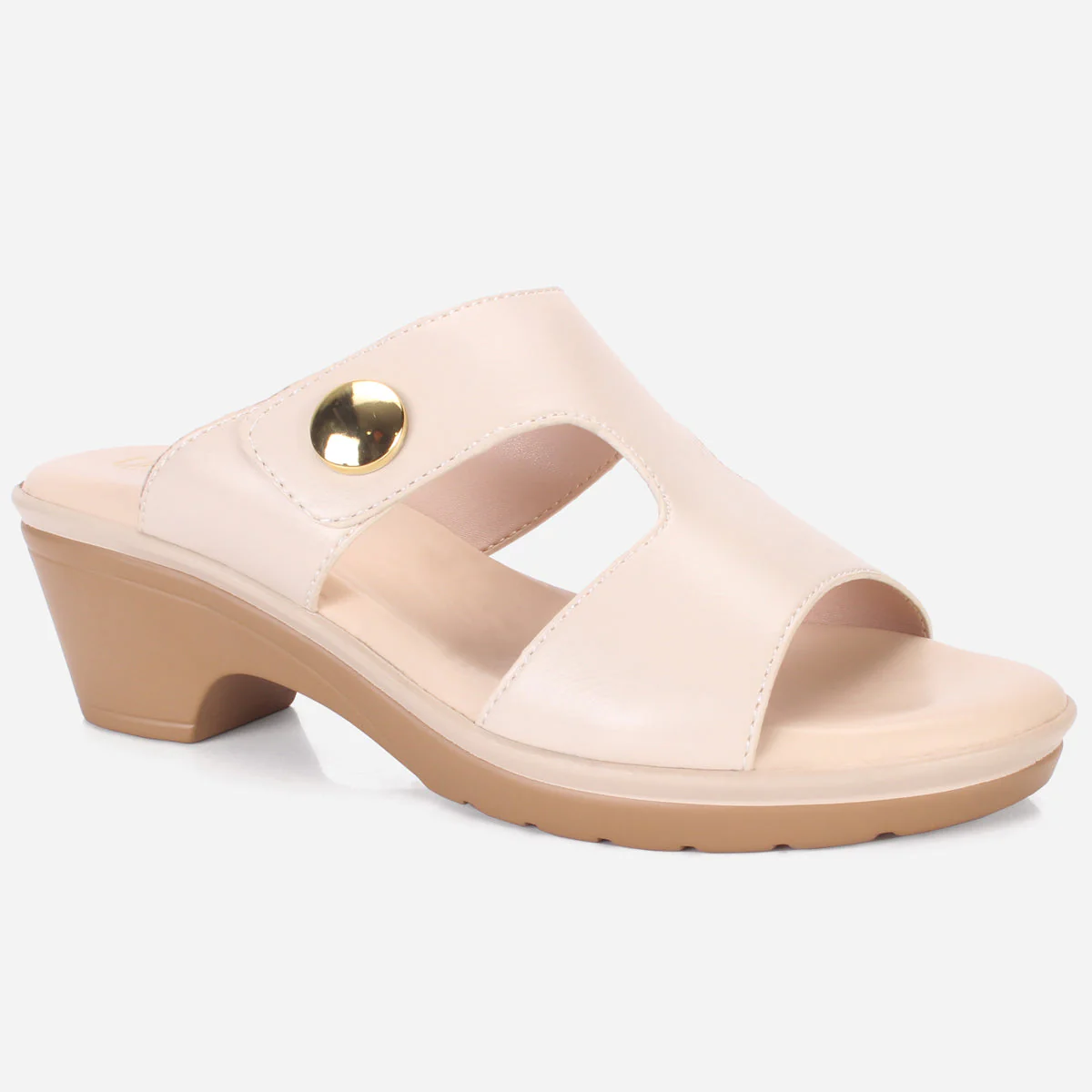 Womens "BERENIKE" Open Toe Block Heel Sandals