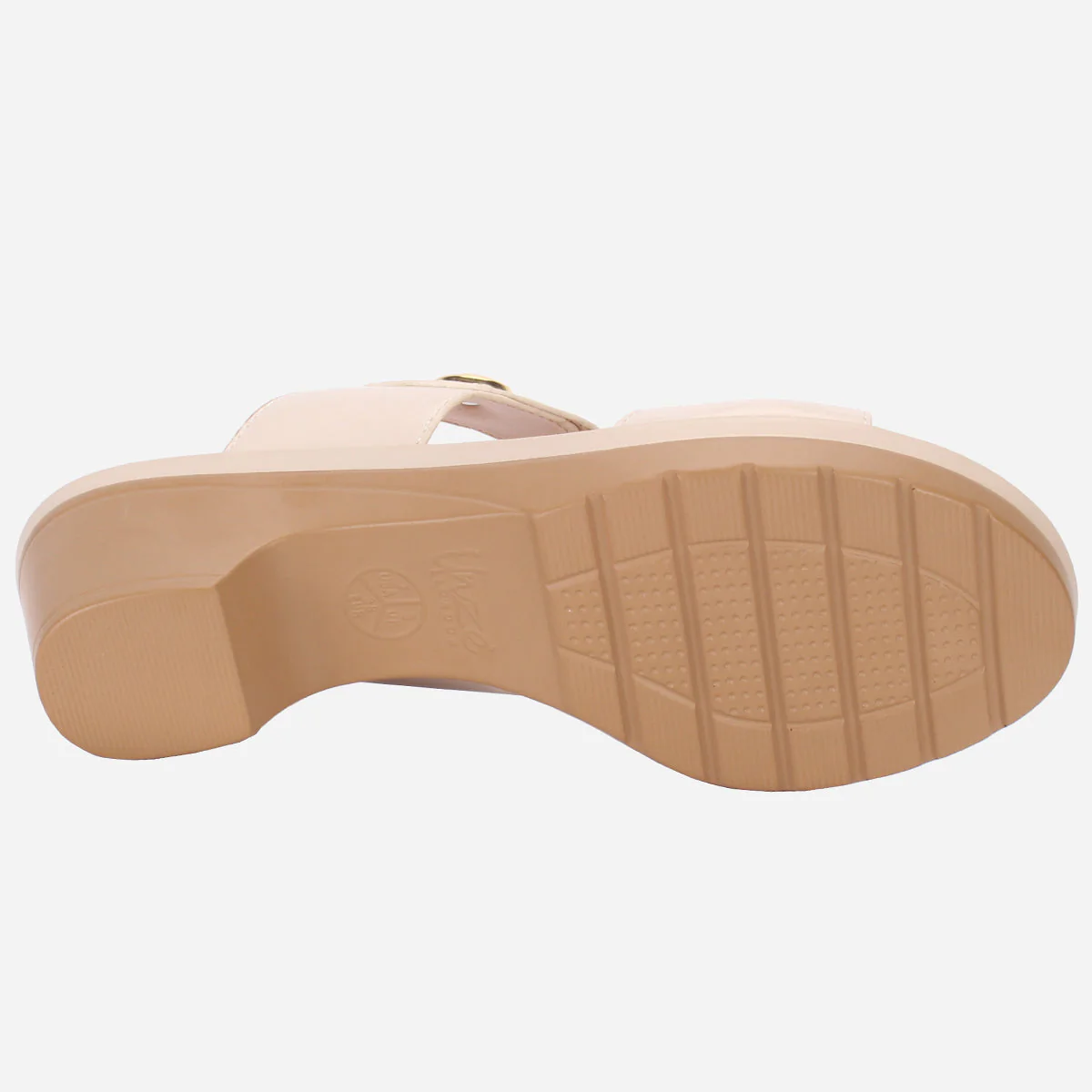 Womens "BERENIKE" Open Toe Block Heel Sandals - Image 5