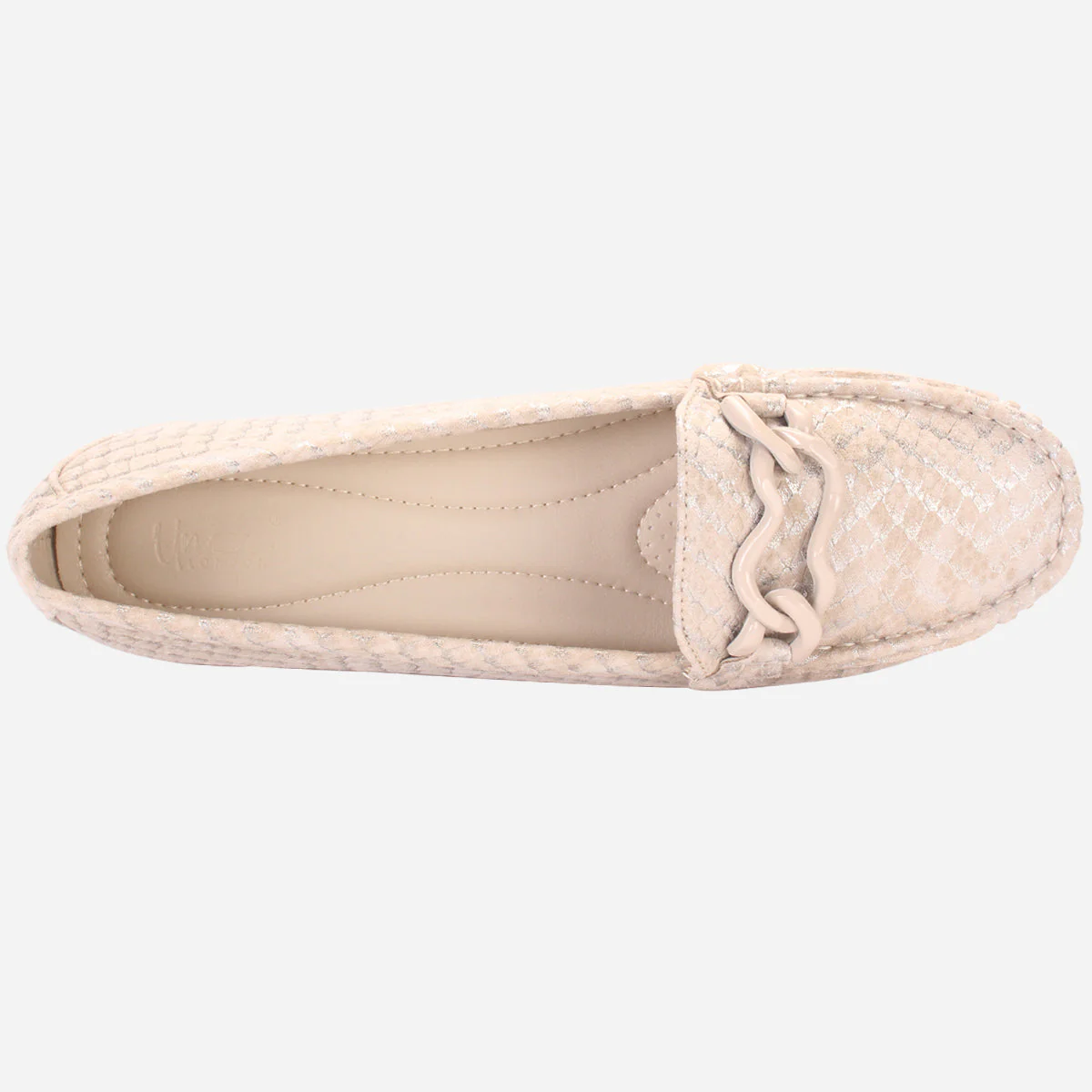 Women's "BINACA" Wedge Comfy Slide In Moccasins - Image 4