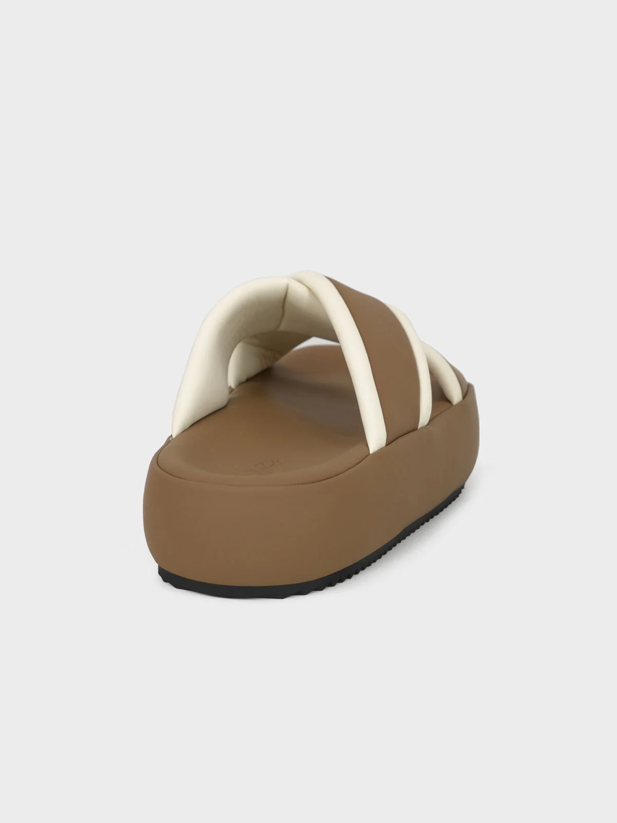 Womens "BOWIE" Cross Over Design Slippers - Image 5