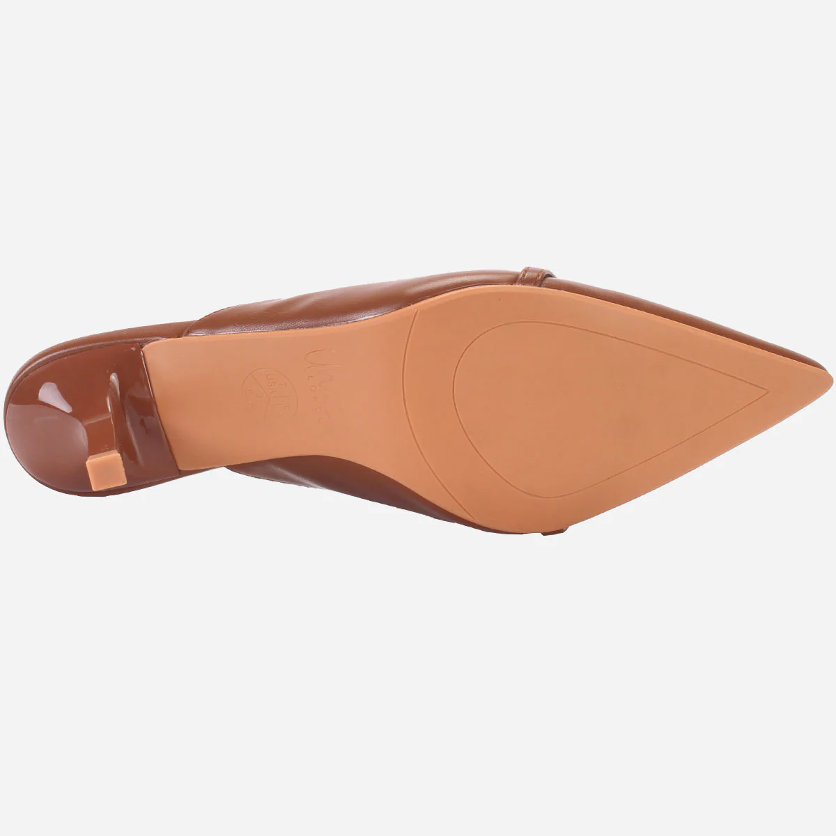 Womens "BRANDY" Pointed Toe Decorated Heeled Sandals - Image 5