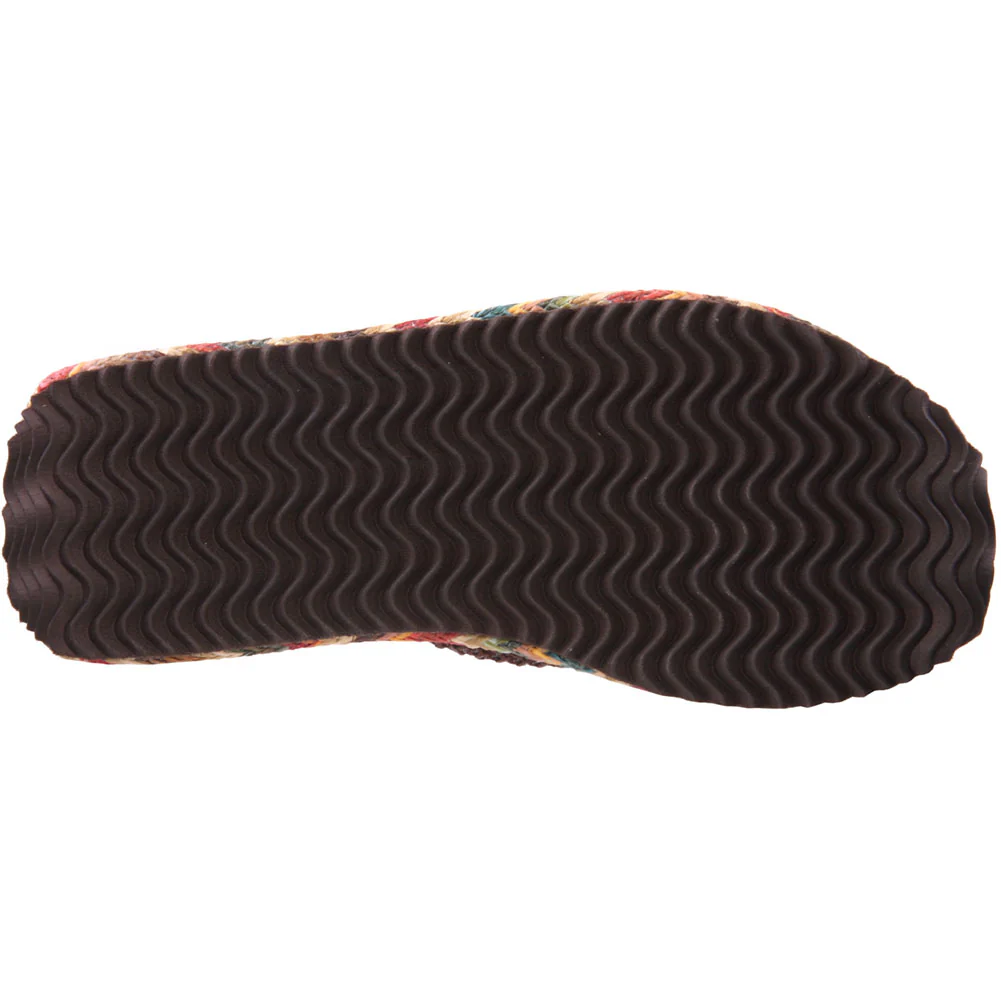 Womens Casual Wedge Thong Slippers - Image 5