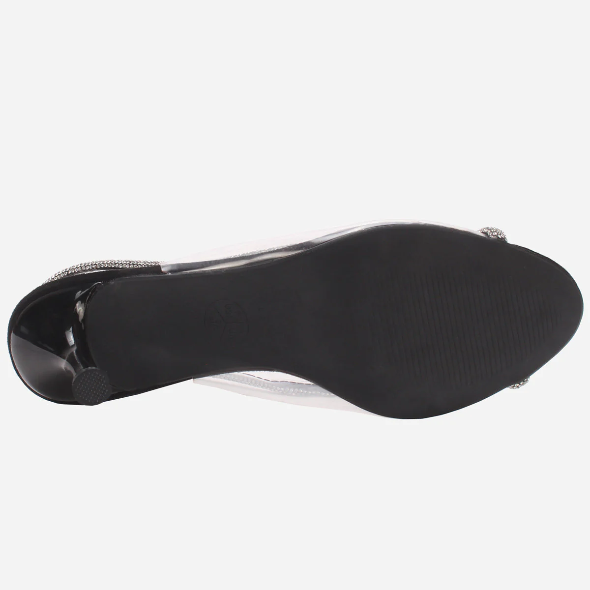 Women's "CATALINA" Decorated Transparent Party Sandals - Image 5