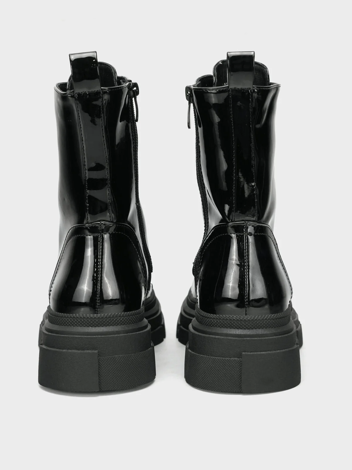 Womens "CEPOS"Laced Up Round Toe Boots - Image 3