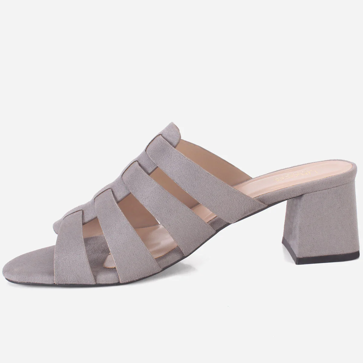 Womens "CHANTRIA" Open Toe Block Heel Sandals - Image 3