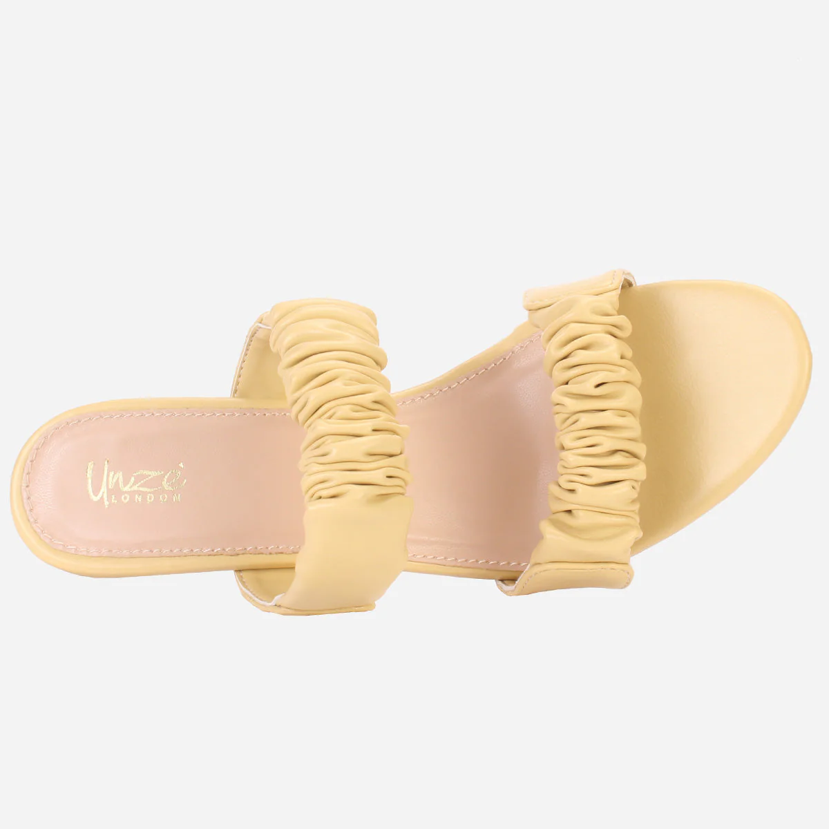 Womens "CLAUDIA" Stiletto Heeled Slip on Sandals - Image 4