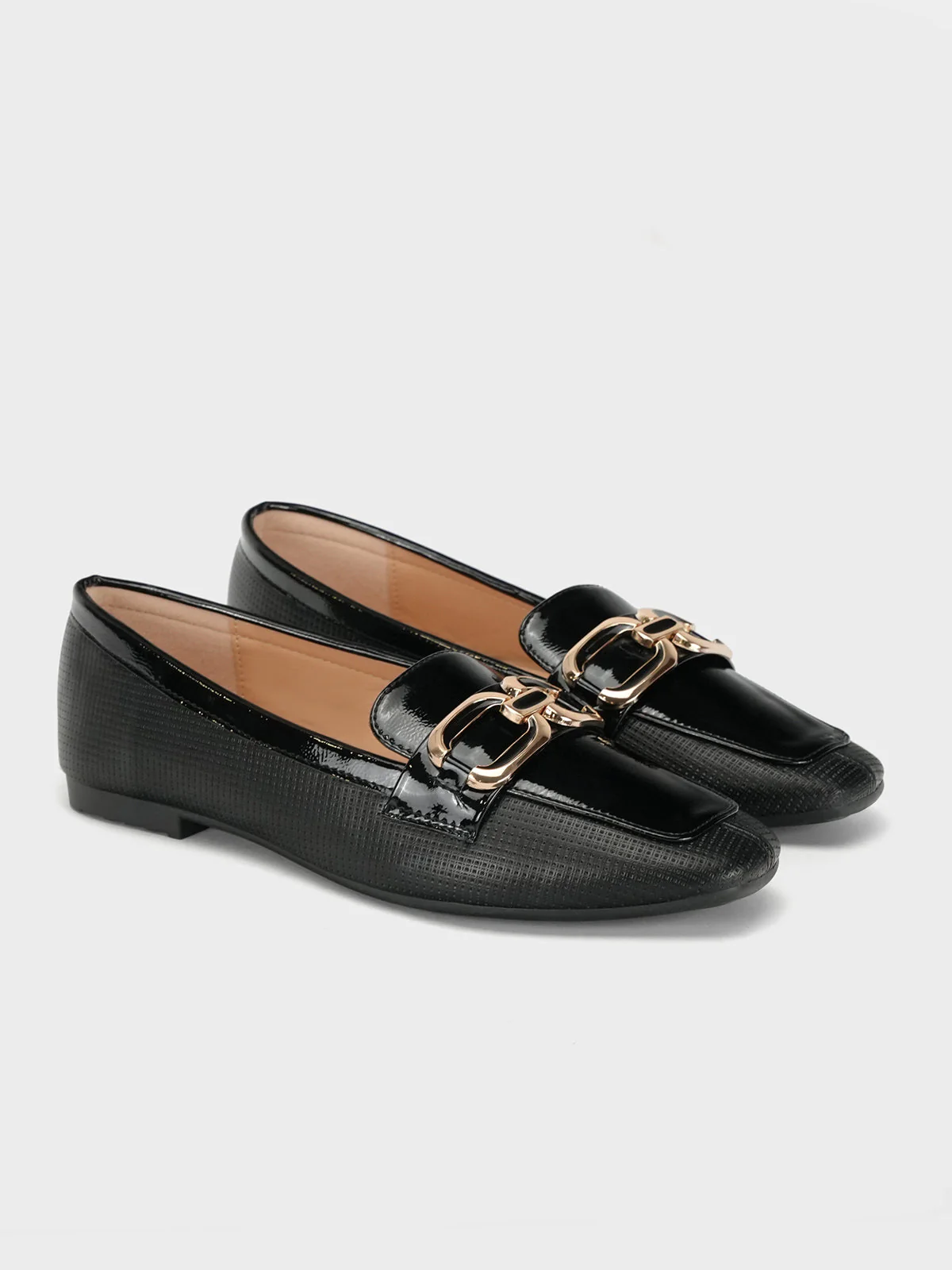 Women's "DESAI" Chained Adorn Ballerinas - Image 2