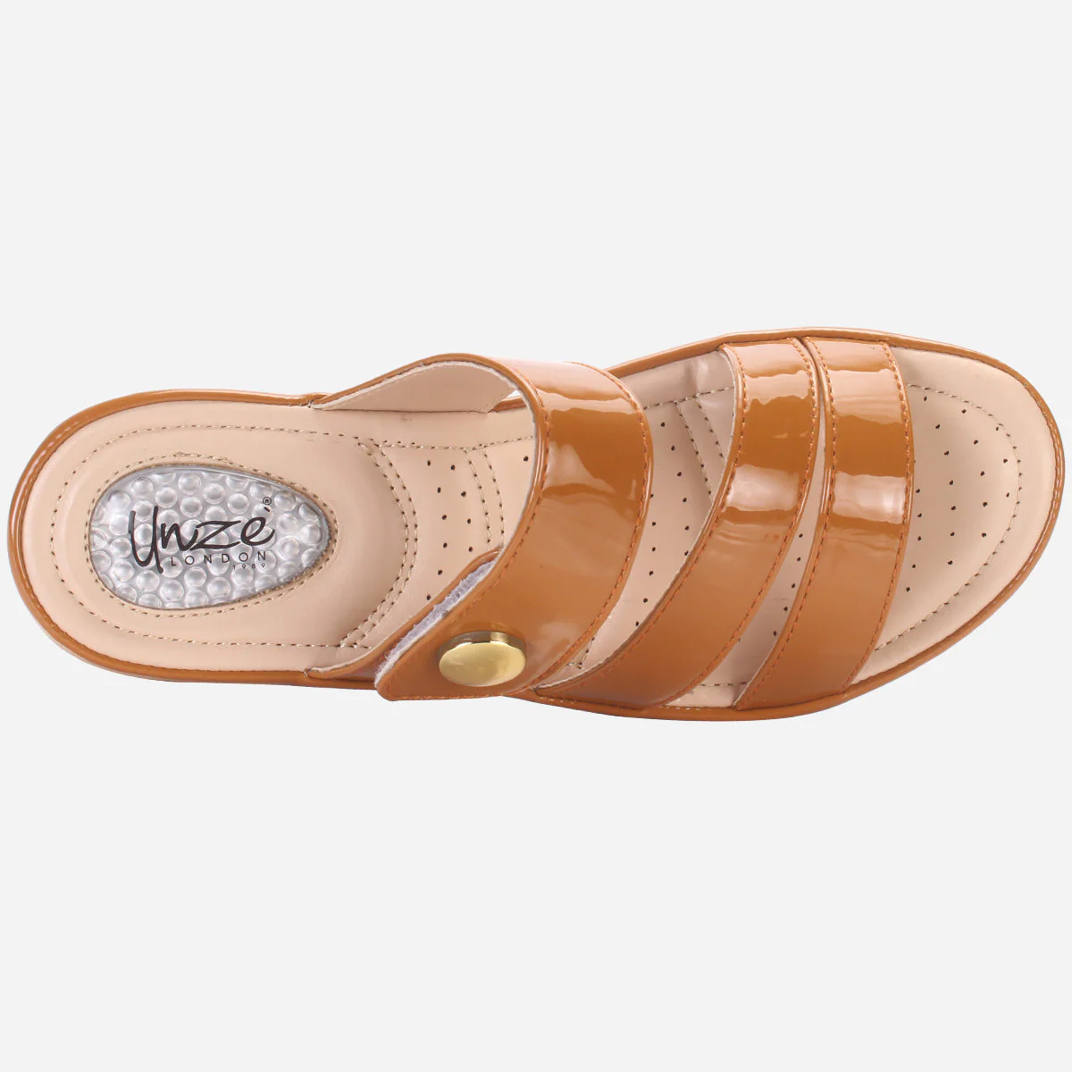 Womens "DIANA" Comfy Everyday Casual Wedge Slippers - Image 4