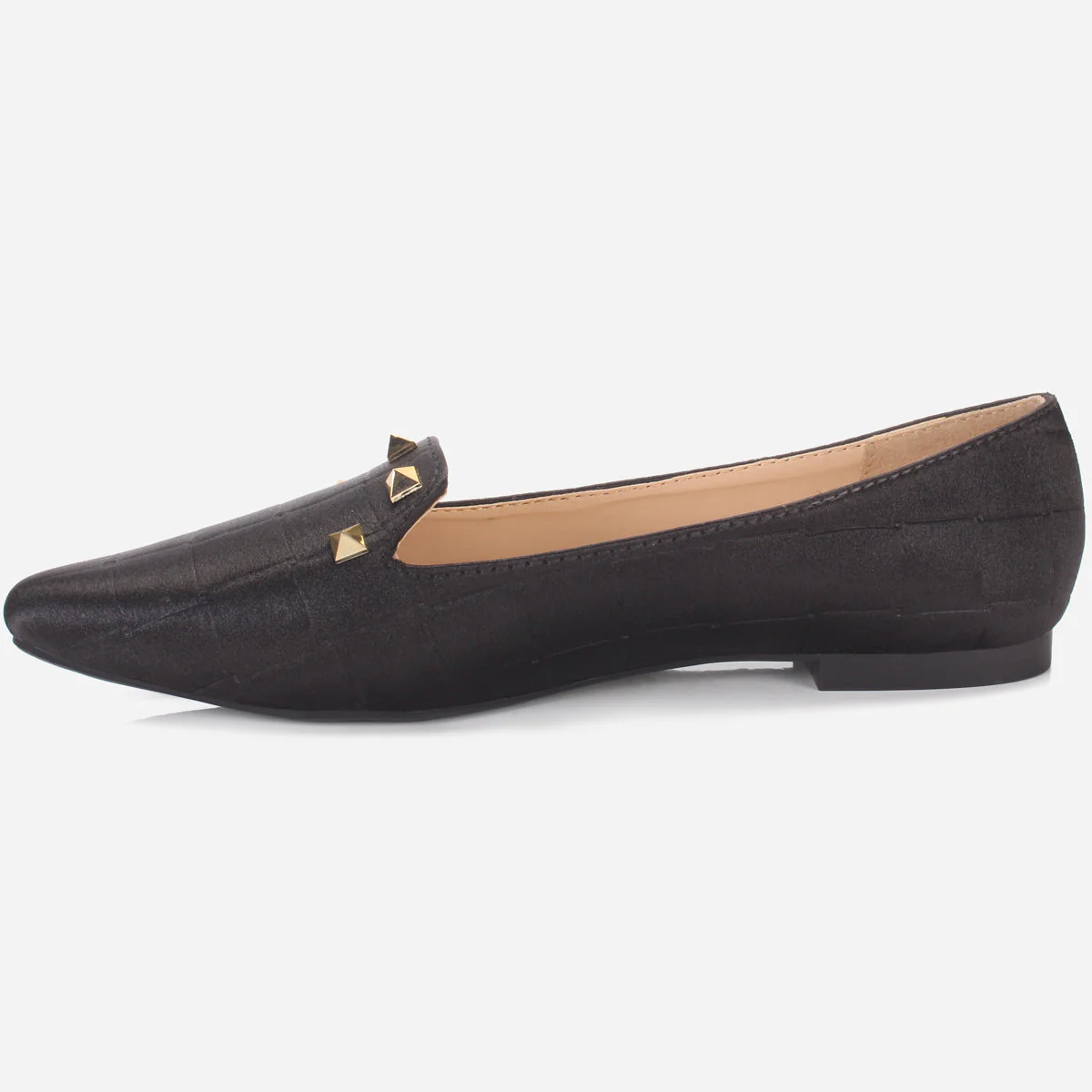 Women's "DIKAX" Pointed Toe Decorated Flat Pumps - Image 3