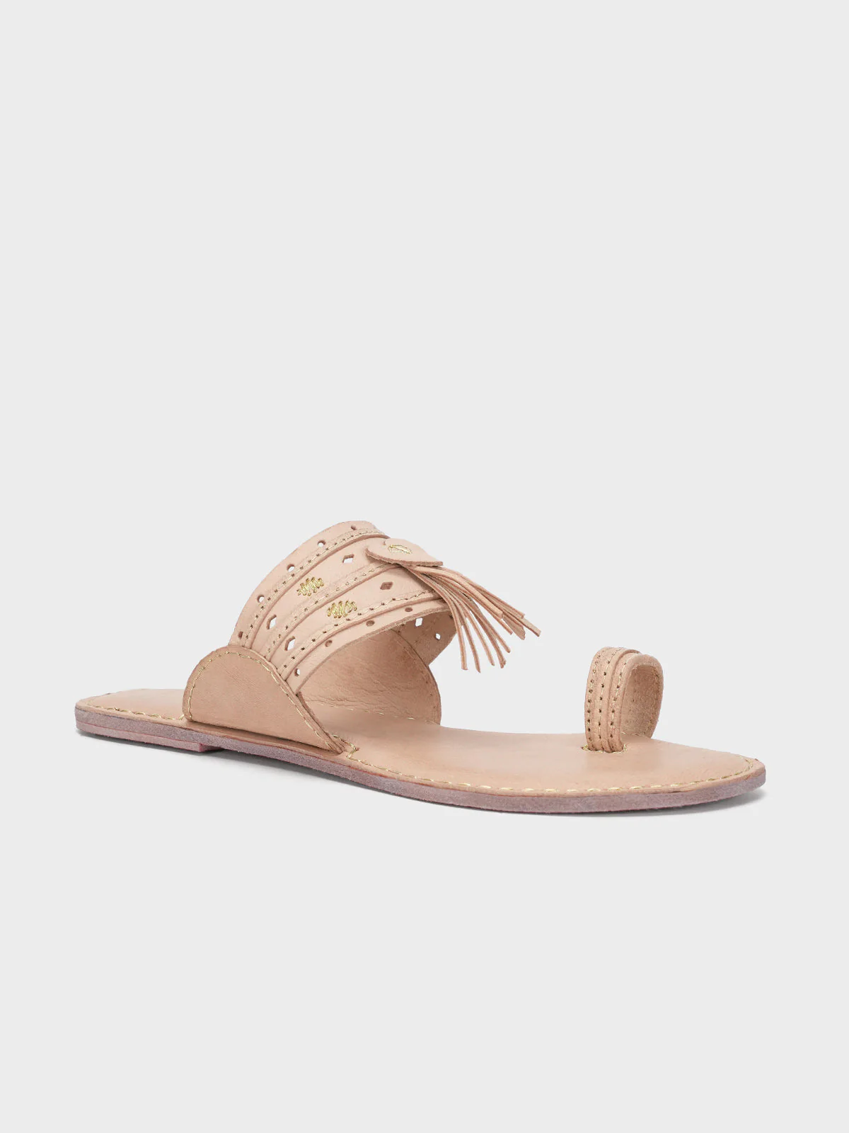 Women's "DORIKA" Leather kolhapuri Chappal