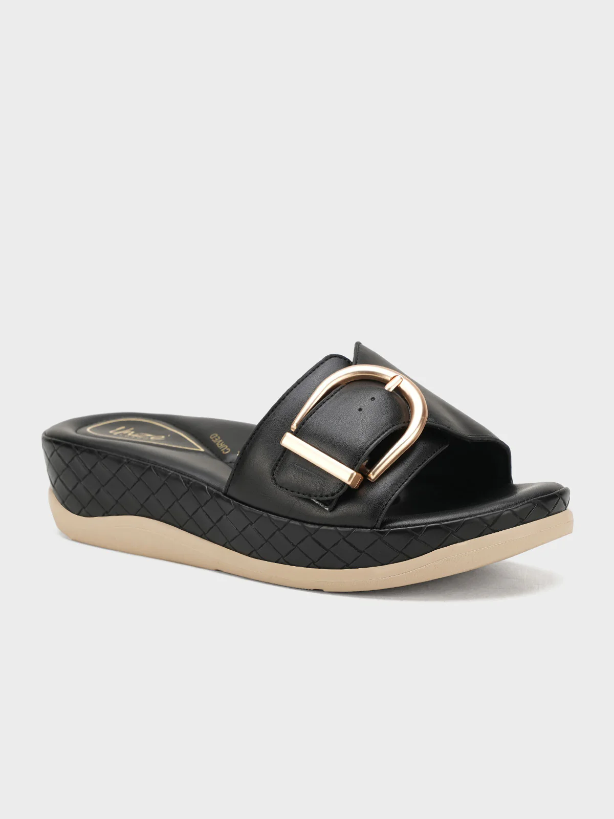 Womens "ELDORIA" Elegant Wedge Slippers