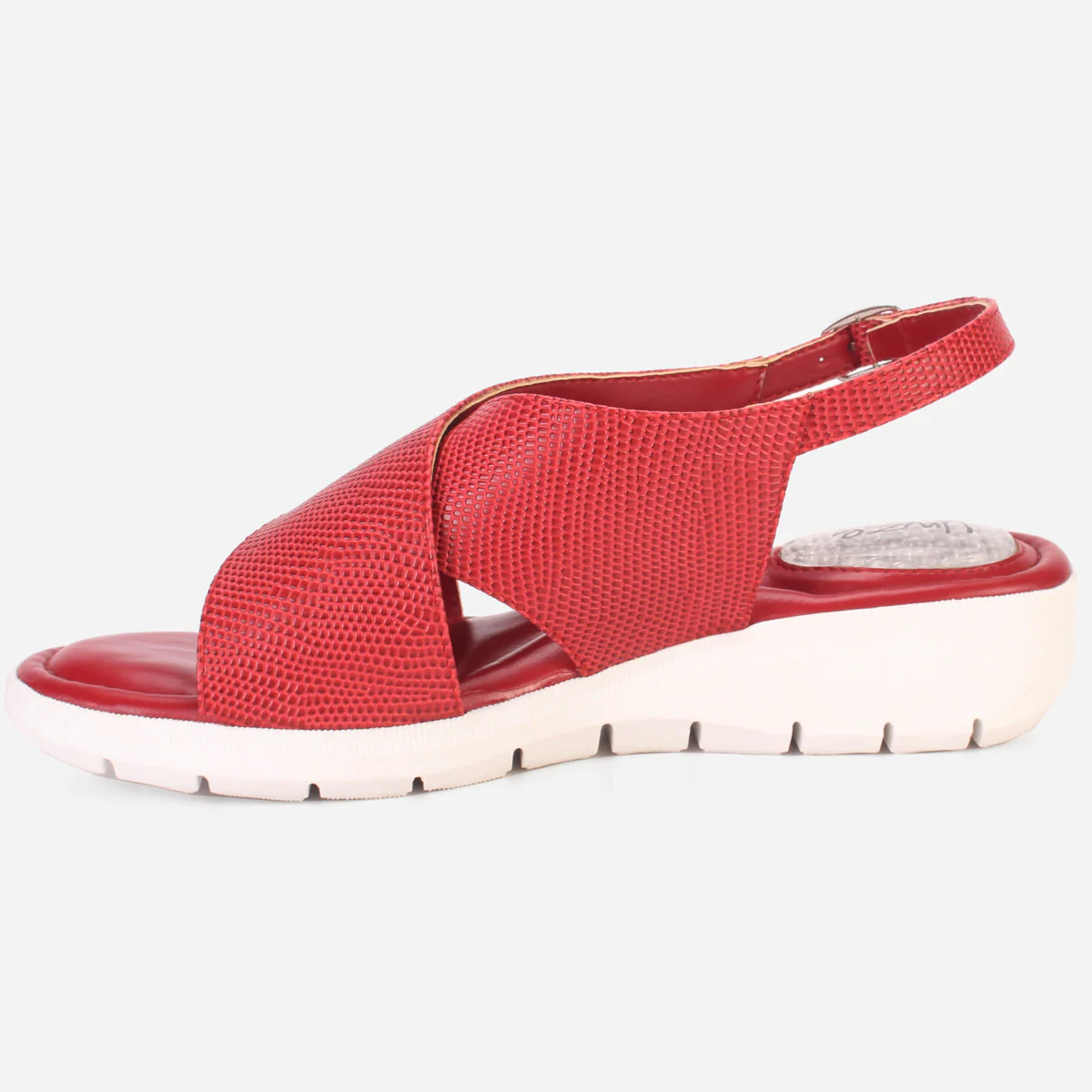 Women's "ELENA" Wide Strap Open Toe Sandals - Image 3