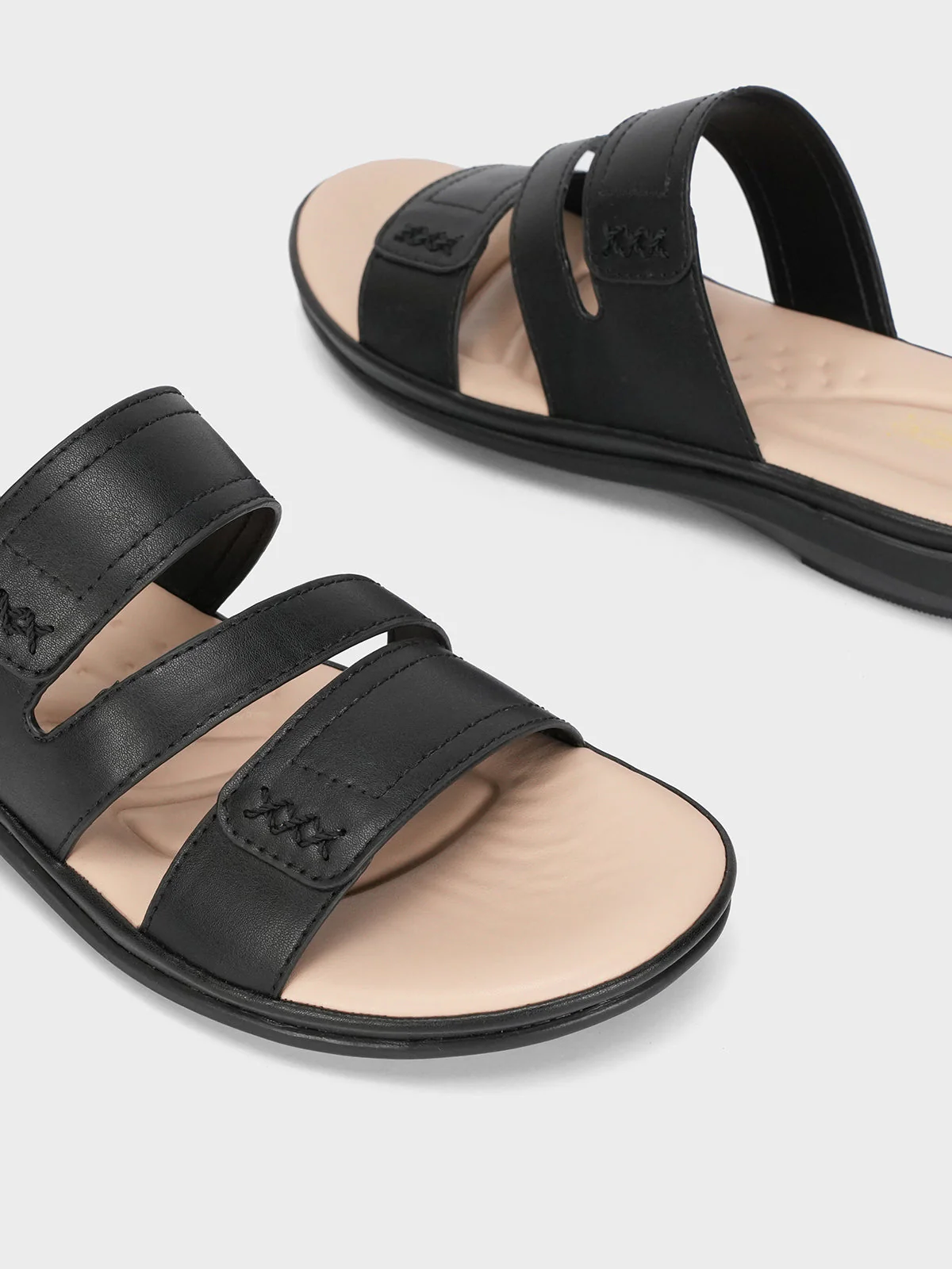 Women's "EMANI" Casual Open Toe Slippers - Image 4