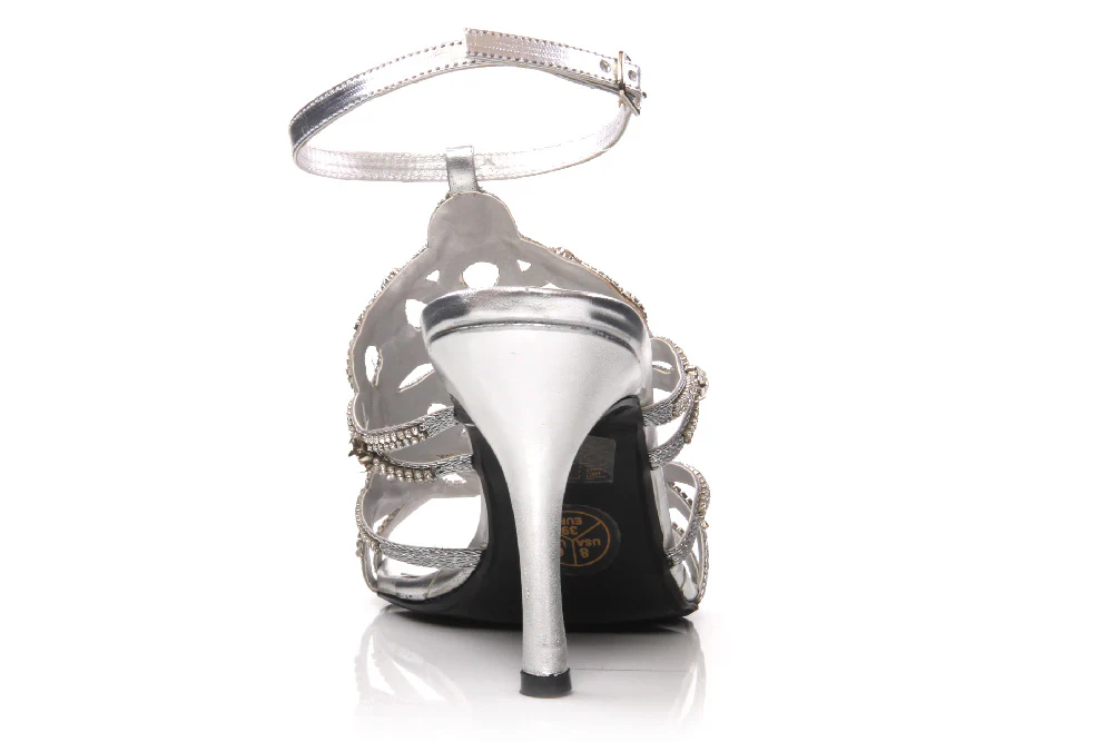 Womens Embellished 'Hoja' Evening Heel Sandal - Image 2