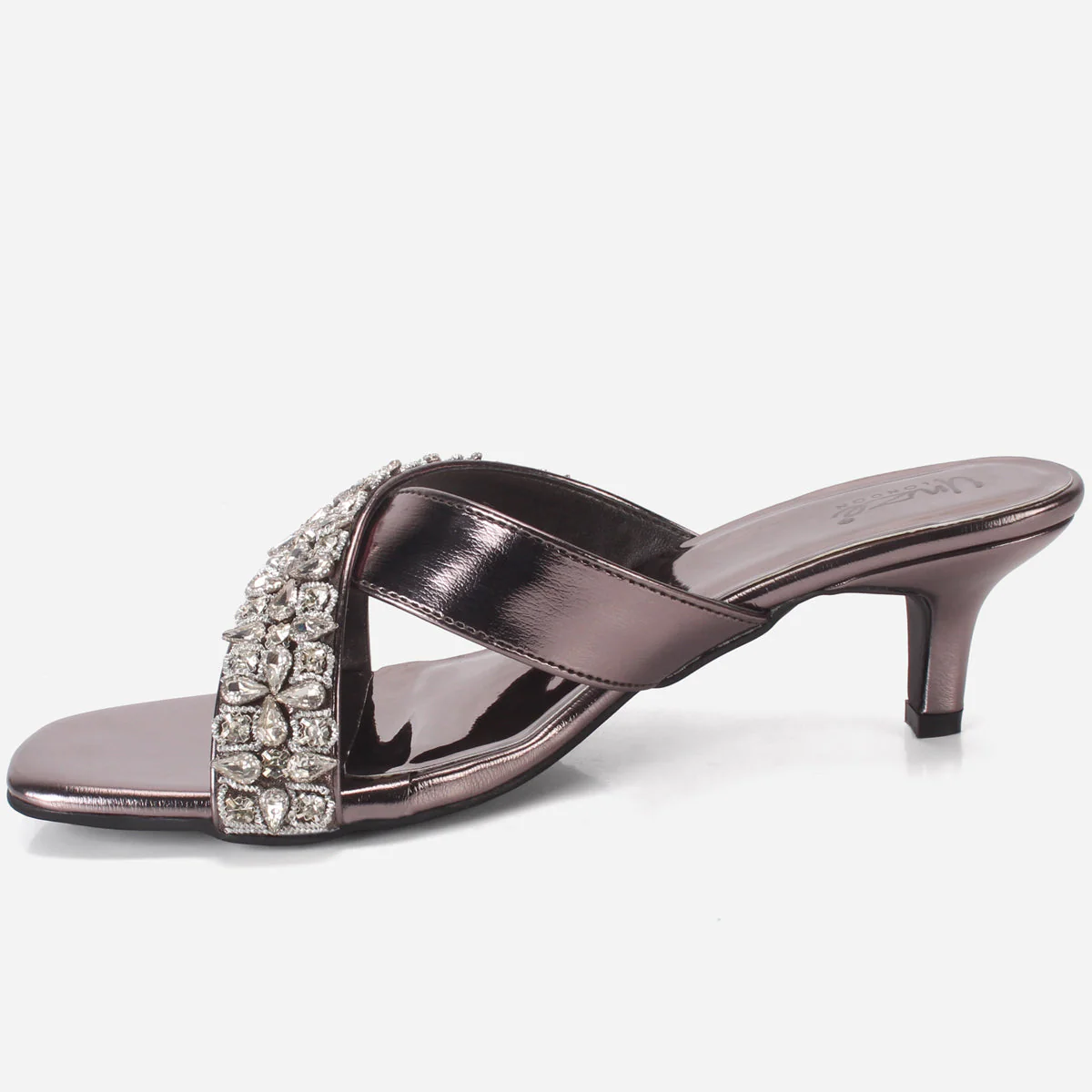Women's "EMMET" Embellished Slip-on Wedding Party Sandals - Image 3