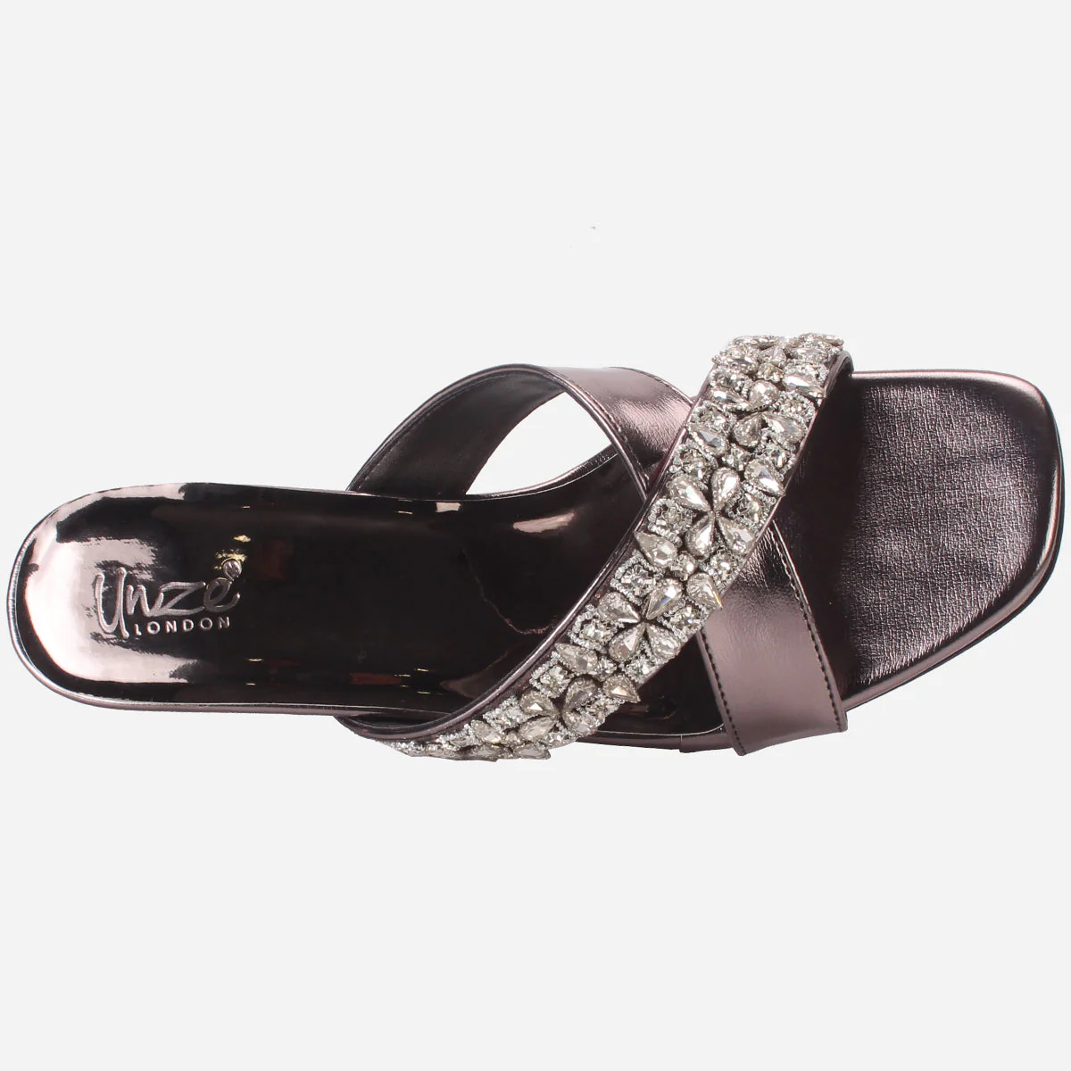 Women's "EMMET" Embellished Slip-on Wedding Party Sandals - Image 4