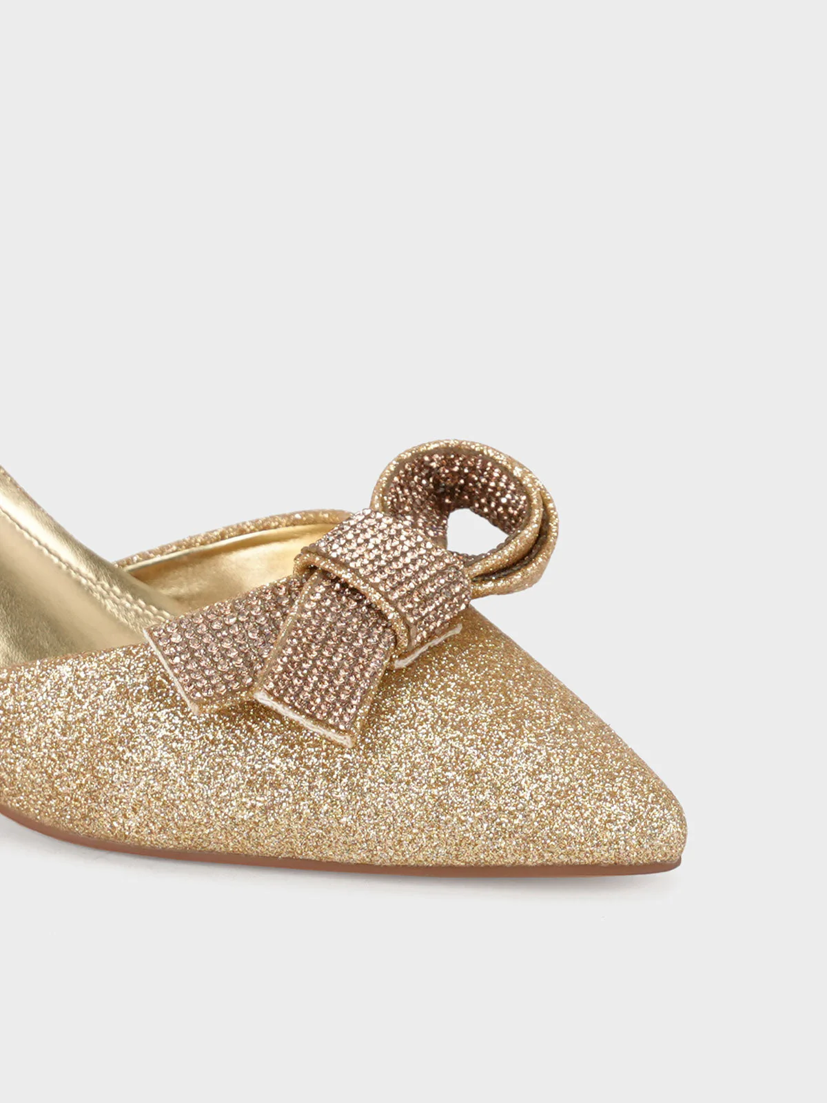 Womens "ENKAI" Pointy Toe Back Strap Sandals - Image 4