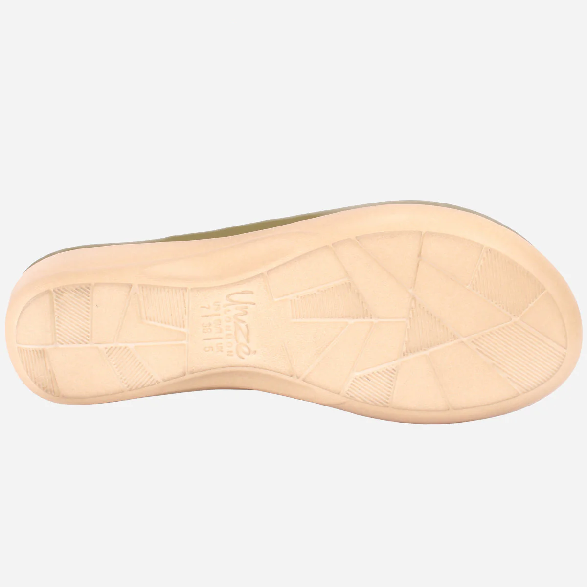 Womens "ERINE" Open Toe Comfy Everyday Wedge Slipper - Image 5