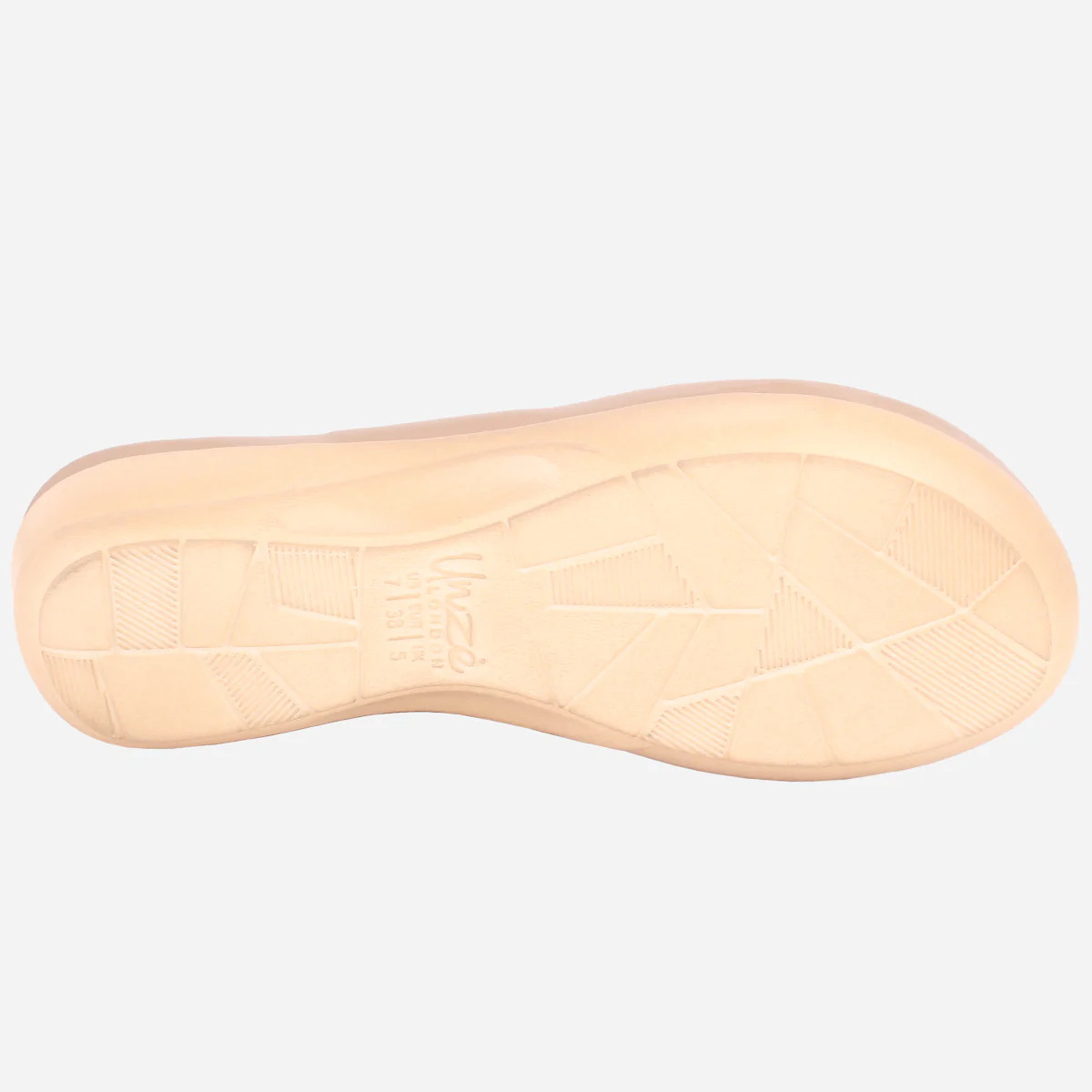 Womens "ERINE" Open Toe Comfy Everyday Wedge Slipper - Image 5