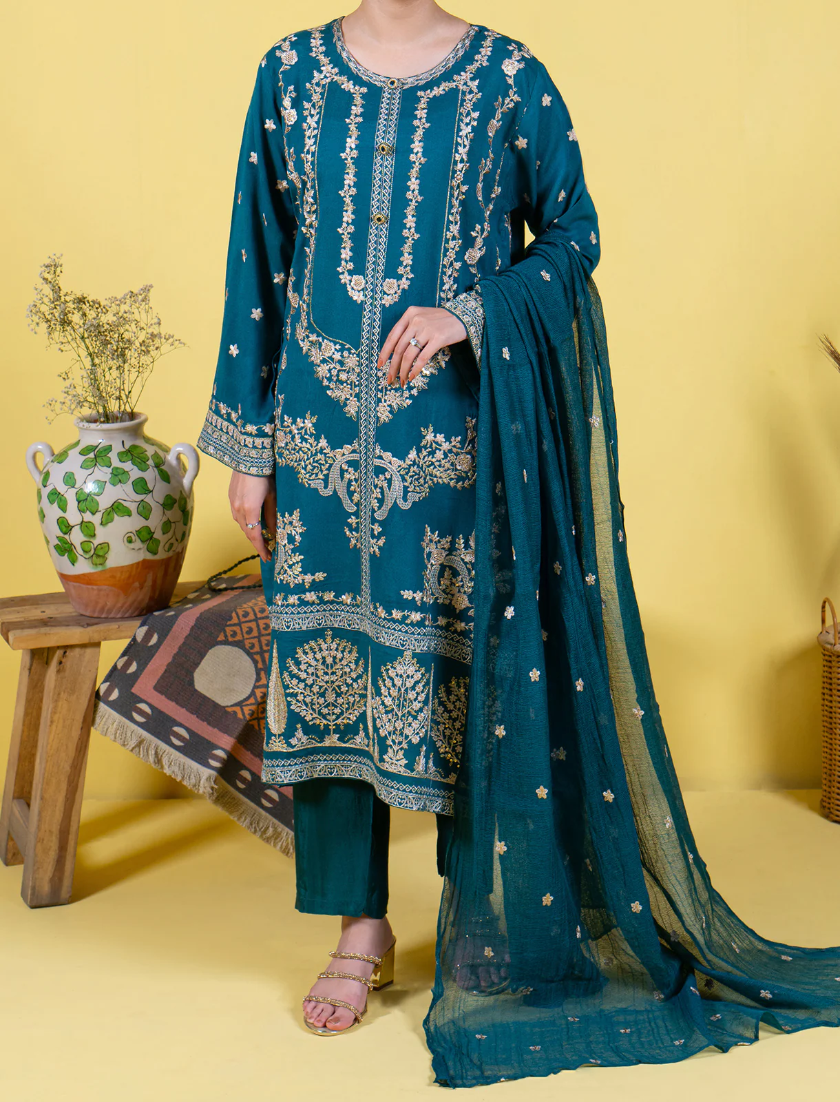 Womens "ESFIR" Festive Two Piece Suit