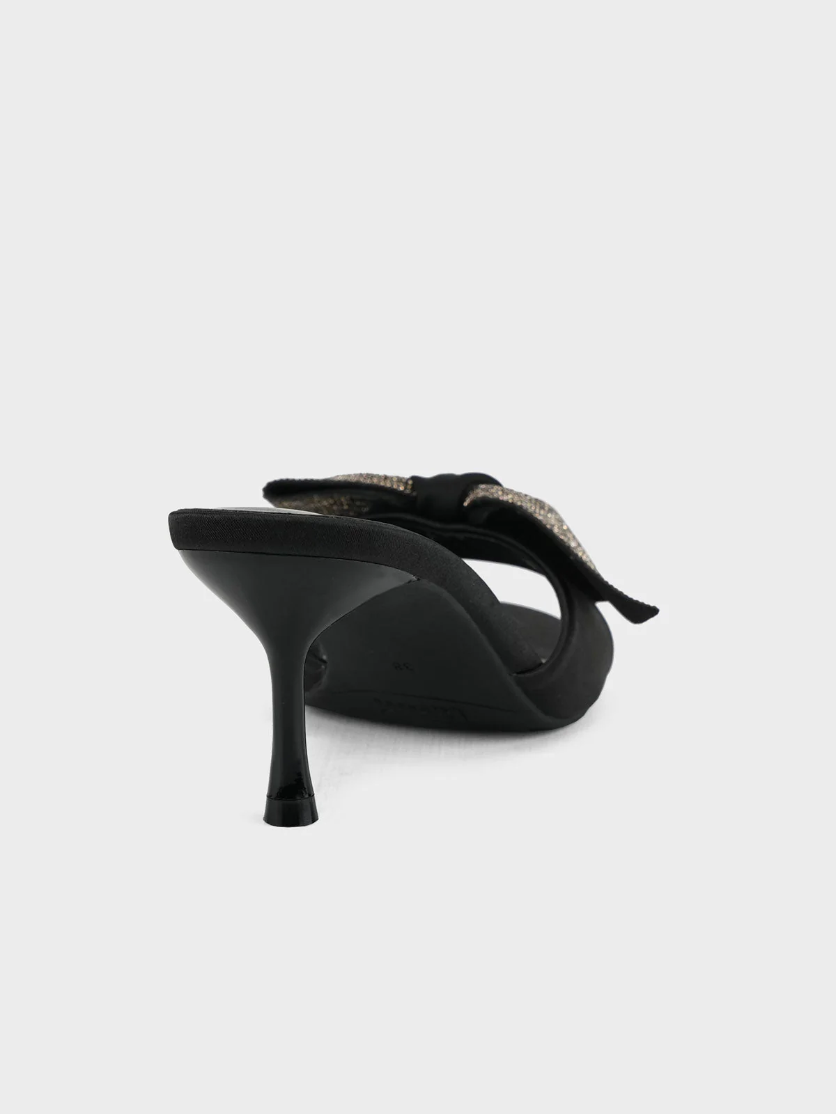 Womens "EUODIA" Shimmery Decorated Sandals - Image 5