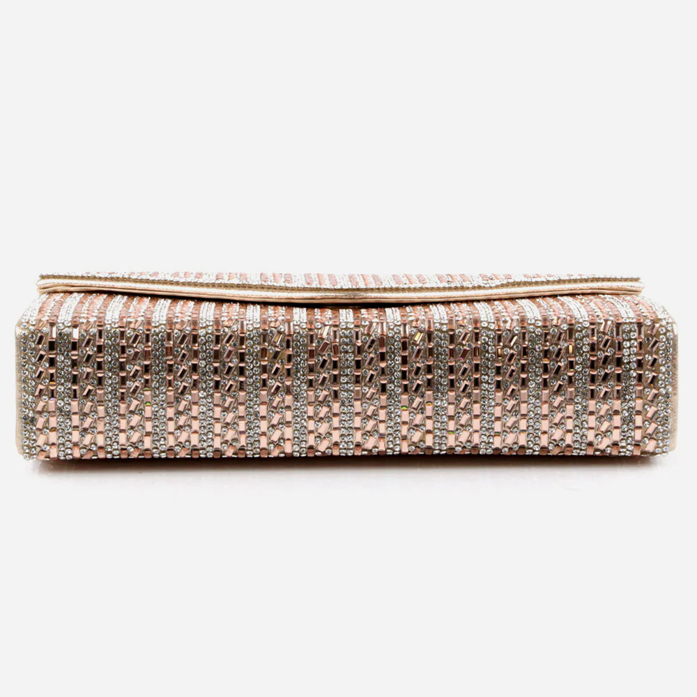 Womens Evening Clutch Bag Wedding Handbag Prom Purse Sparkly Bridal Party Bags Diamante Birthday Gifts for Her - Image 2