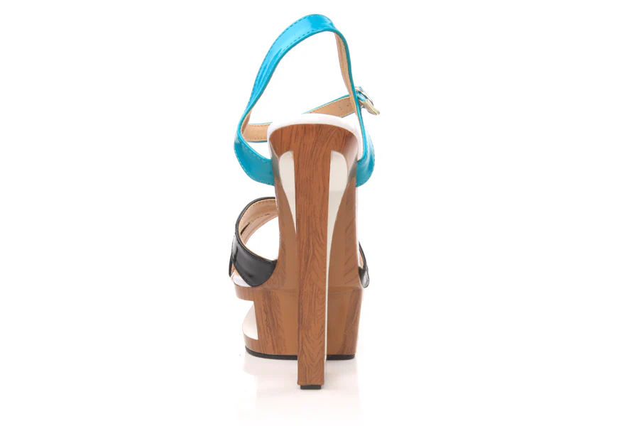 Womens Fashion Platform High Heel Sandals - Image 2