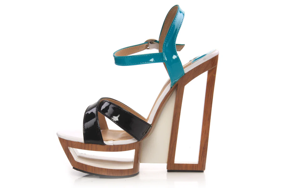 Womens Fashion Platform High Heel Sandals - Image 3