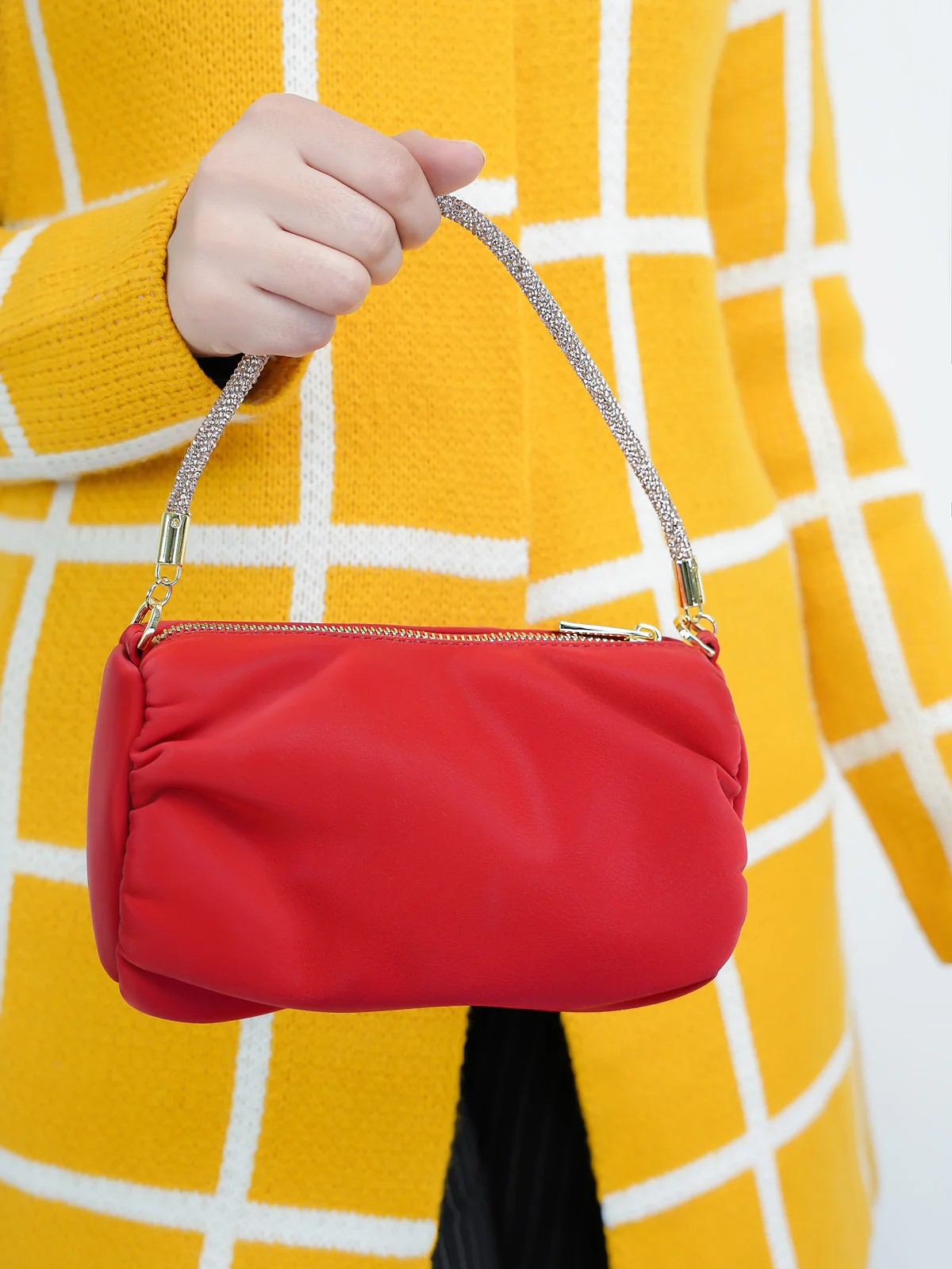 Womens "FIORA" Evening Party Shoulder Bag - Image 6
