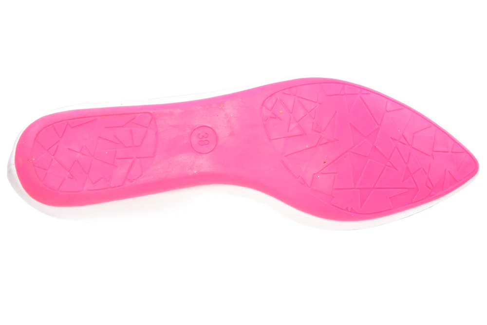 Womens Flat Pumps 'Andromeda' with Bow - Image 5