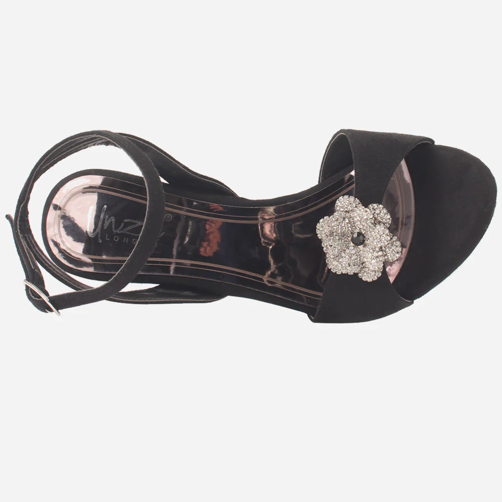 Women's "FLOEY" Flower Decorated Evening Sandals - Image 4