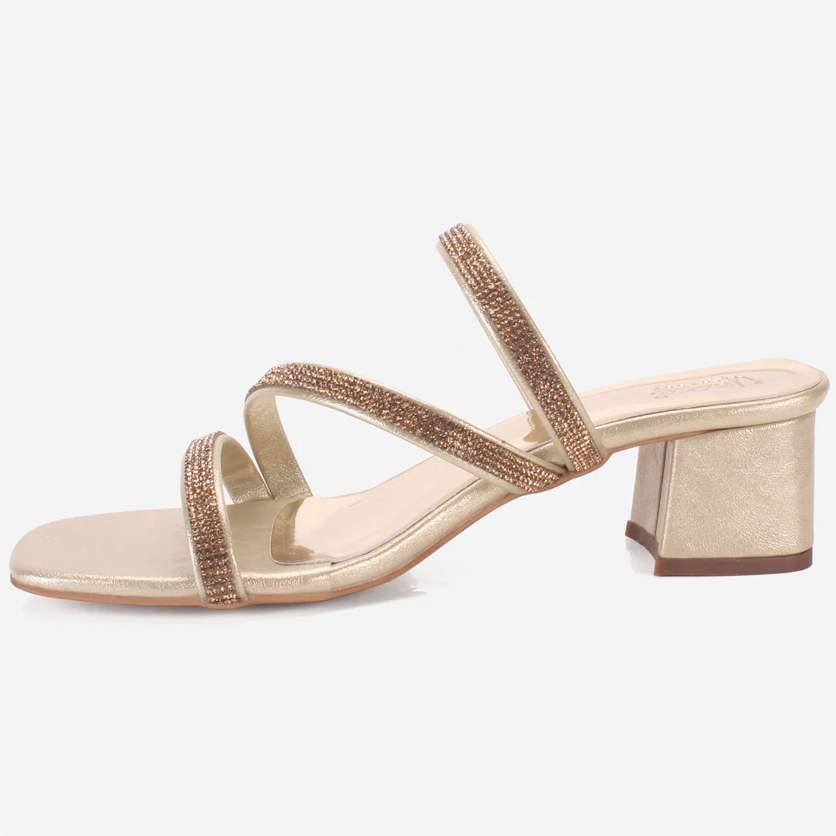 Women's "FLORIDA" Crystals Adorns Party Sandals - Image 3