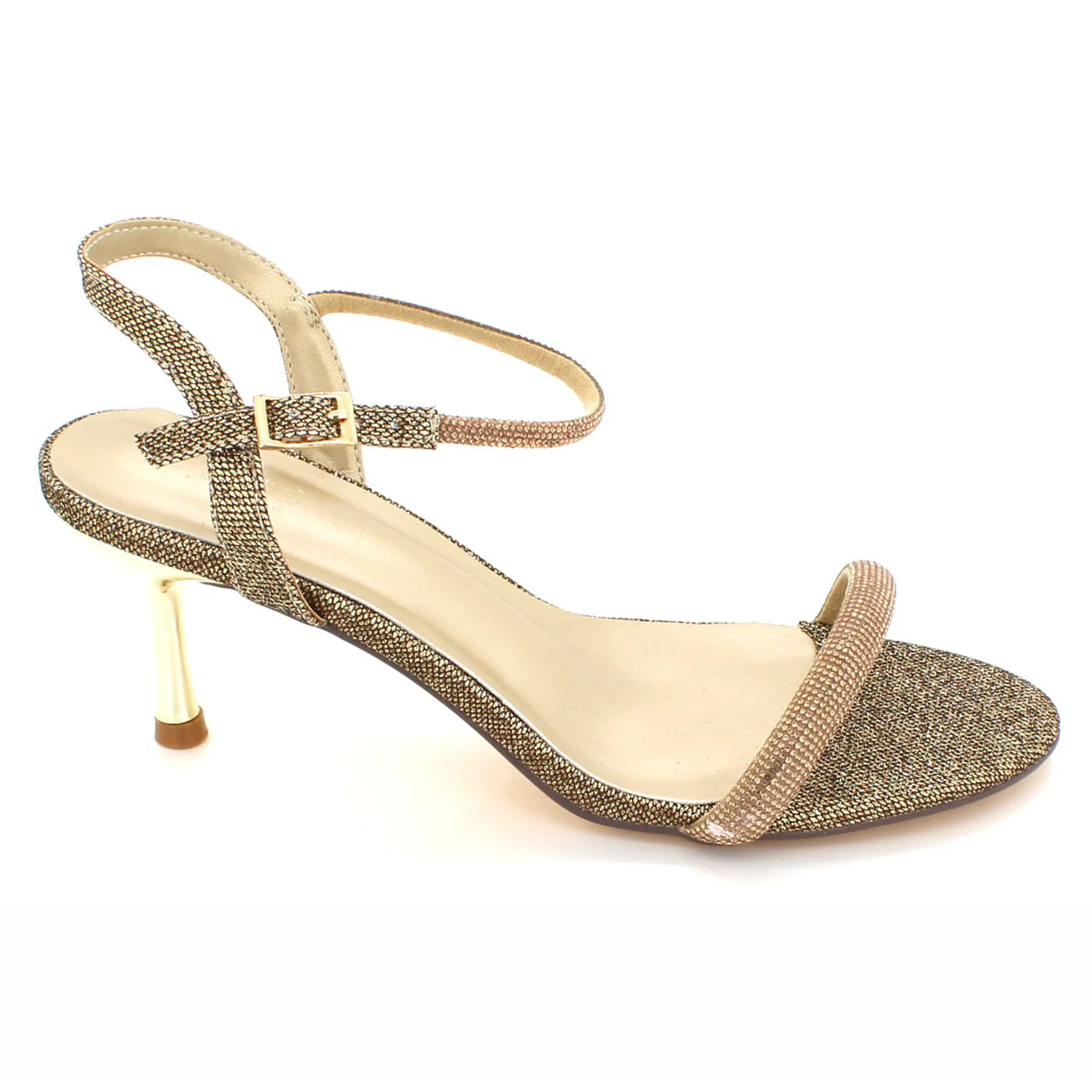 Womens "FREESIA" Bridal Wedding Sandals - Image 5