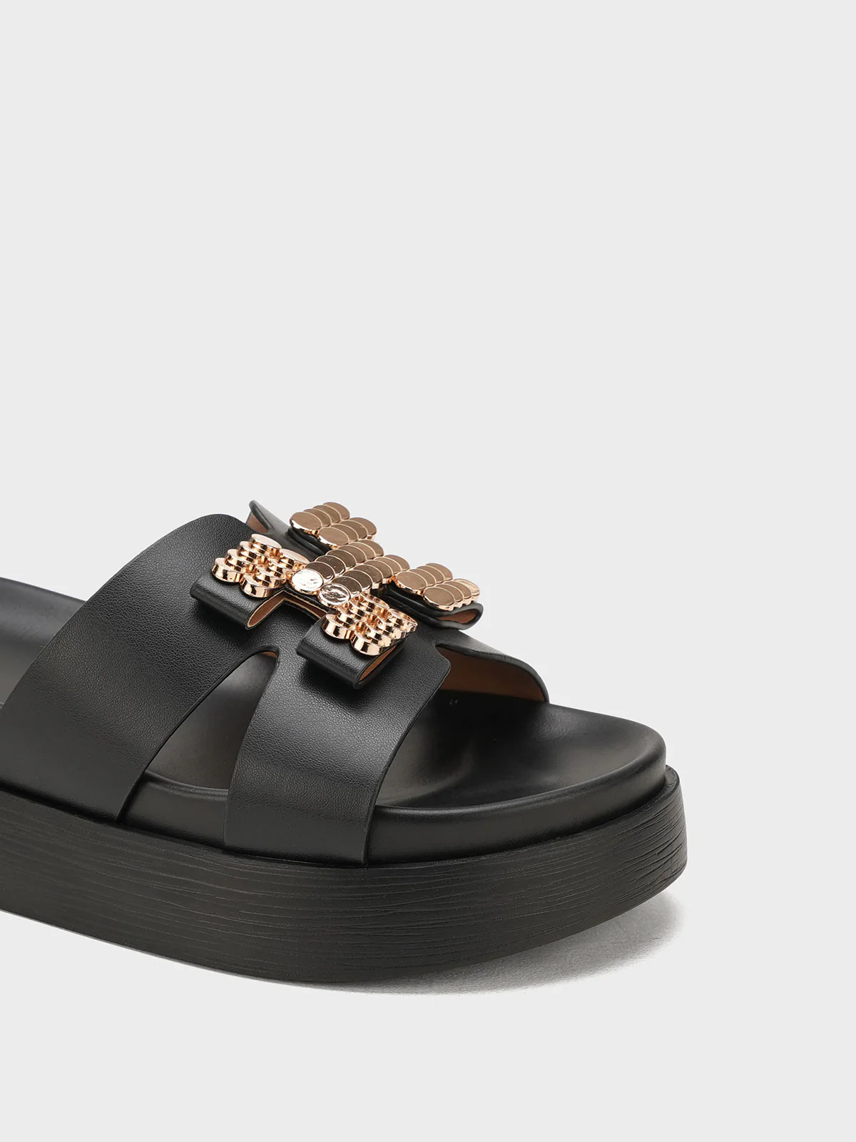Womens "GALEA" Casual Padded Slippers - Image 4