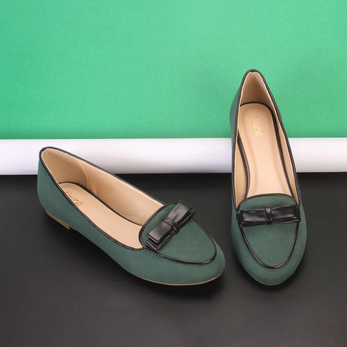 Womens "GAMORA" Flat Slide In Pumps - Image 6