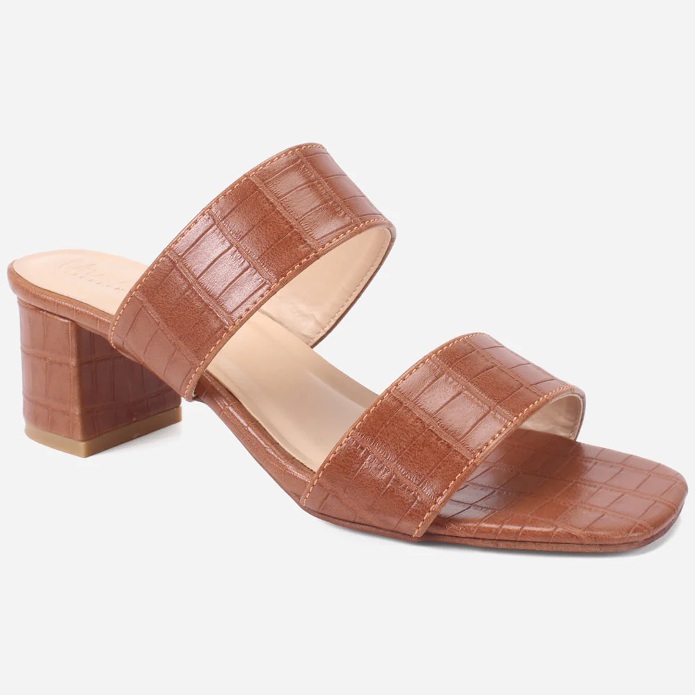 Women's "GEFA" Textured Strappy Slide-In Shoes
