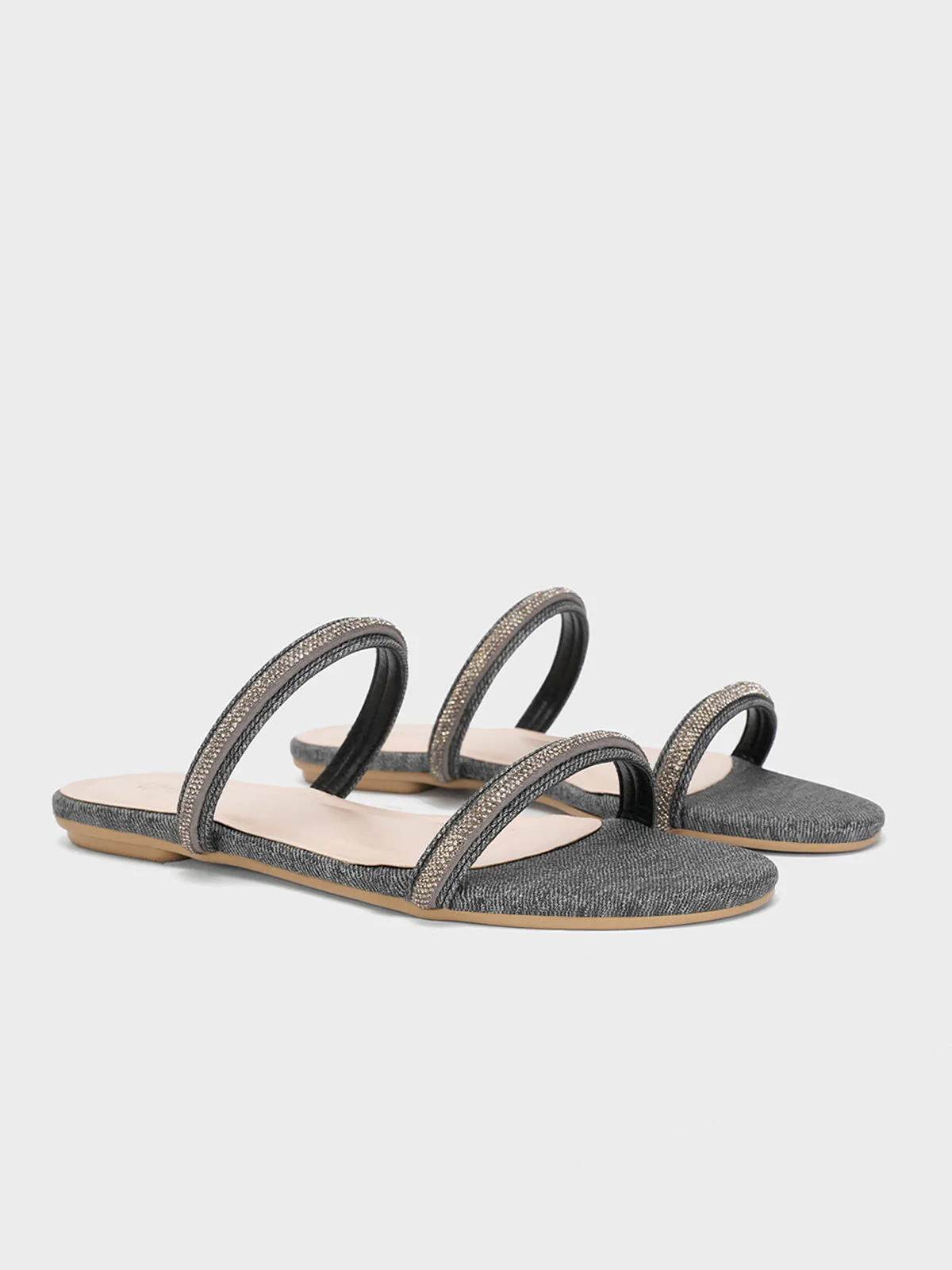Women's "GLAUCIO" Strappy Open Toe Slippers - Image 2