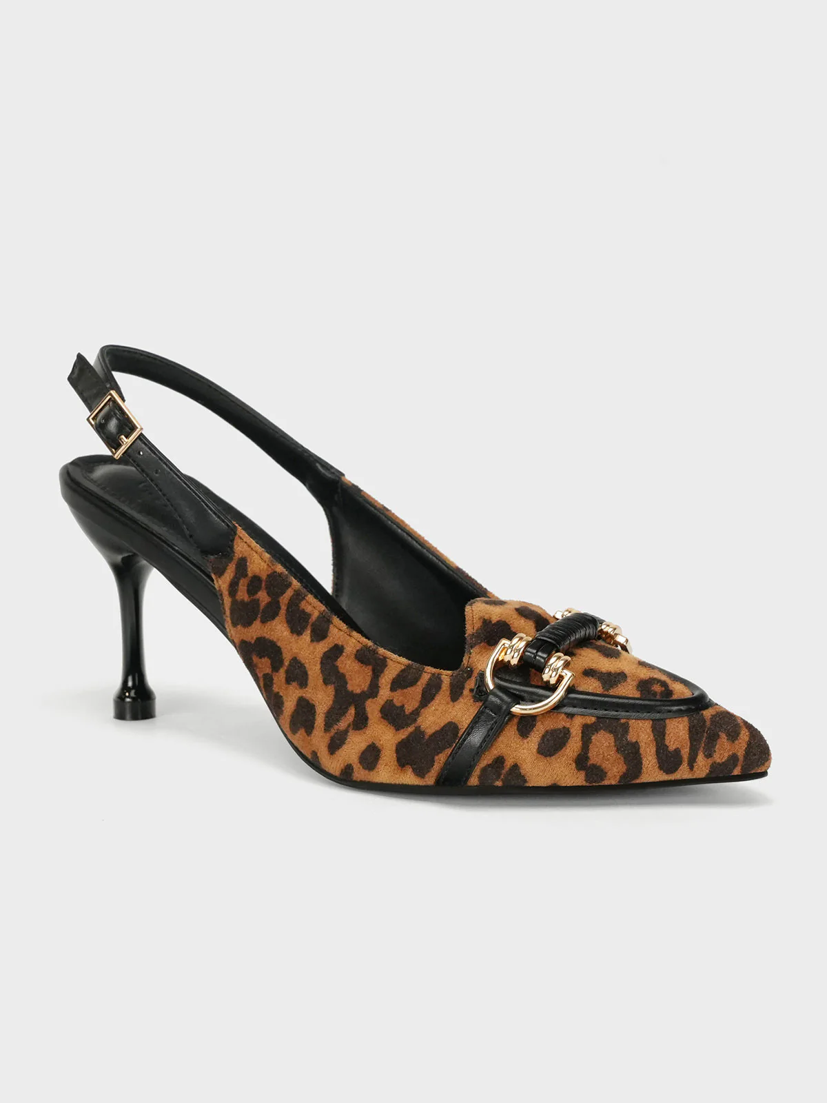 Womens "GLORA" Pointy Toe Back Strap Sandals - Image 2