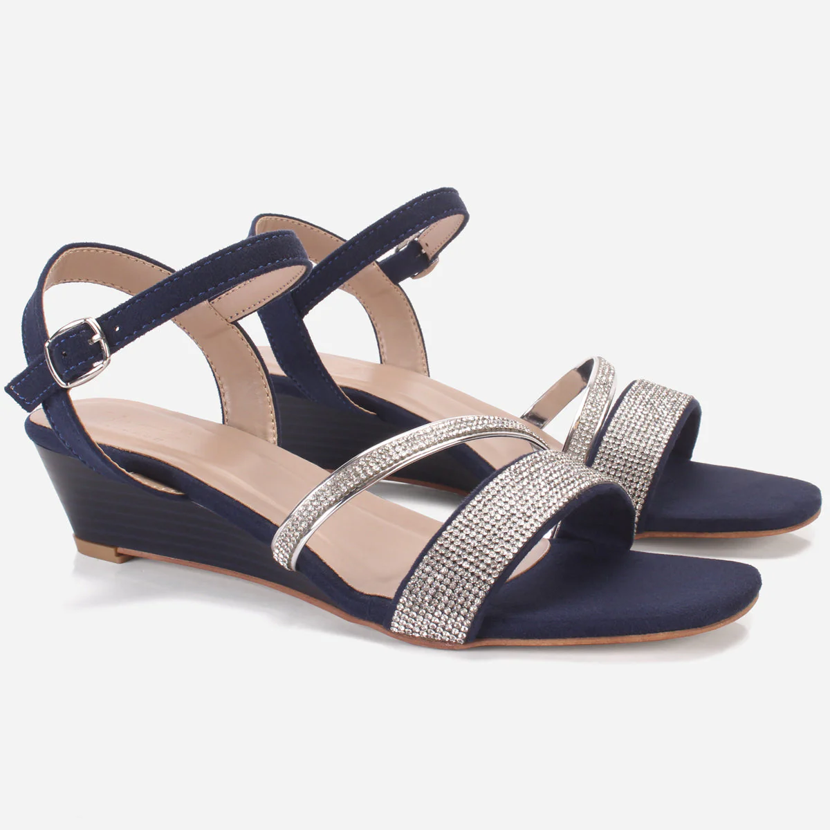 Womens "GUANA" Wedge Heel Sandals - Image 2