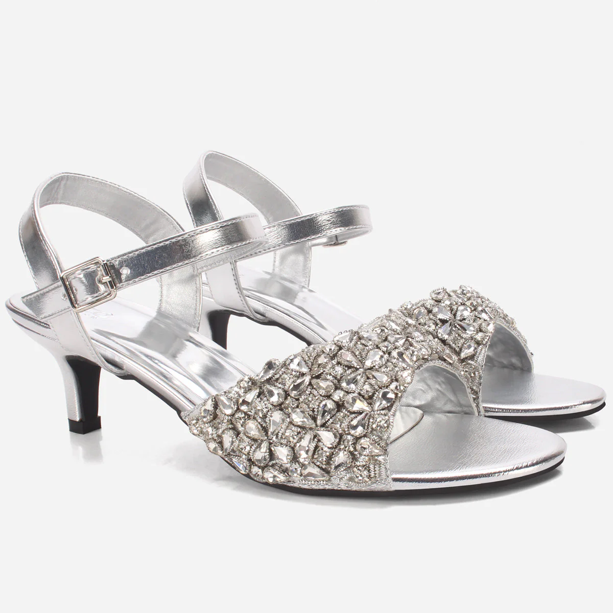 Women's "HARVA" Embellished Wedding Sandals - Image 2