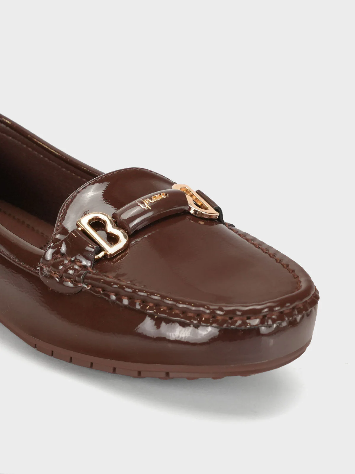 Womens "HAZIN" Flat Casual Moccasins - Image 4