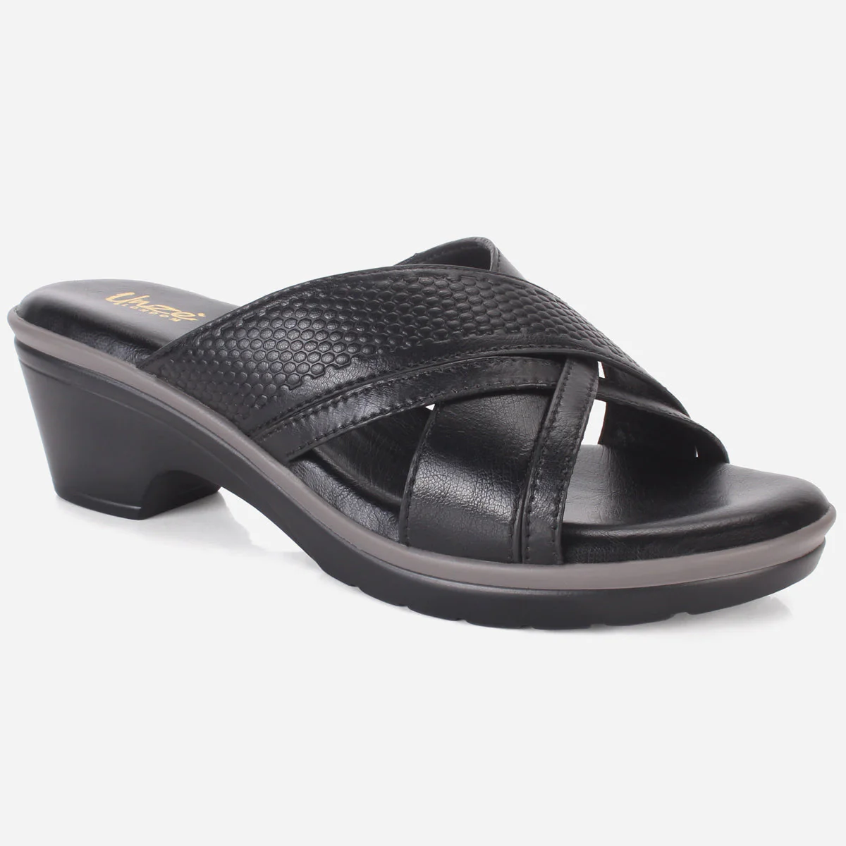 Womens "HERMINIA" Crisscross Strap Comfy Summer Slippers