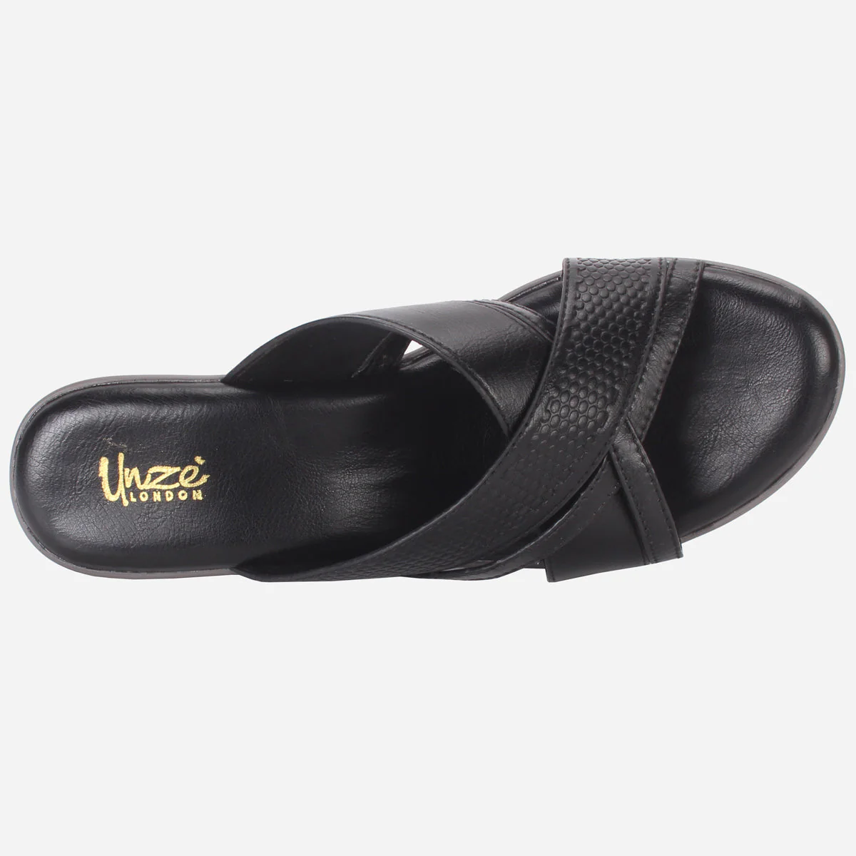 Womens "HERMINIA" Crisscross Strap Comfy Summer Slippers - Image 4