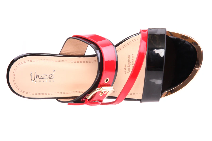 Womens High Wedge 'Fruity' Sandal - Image 4