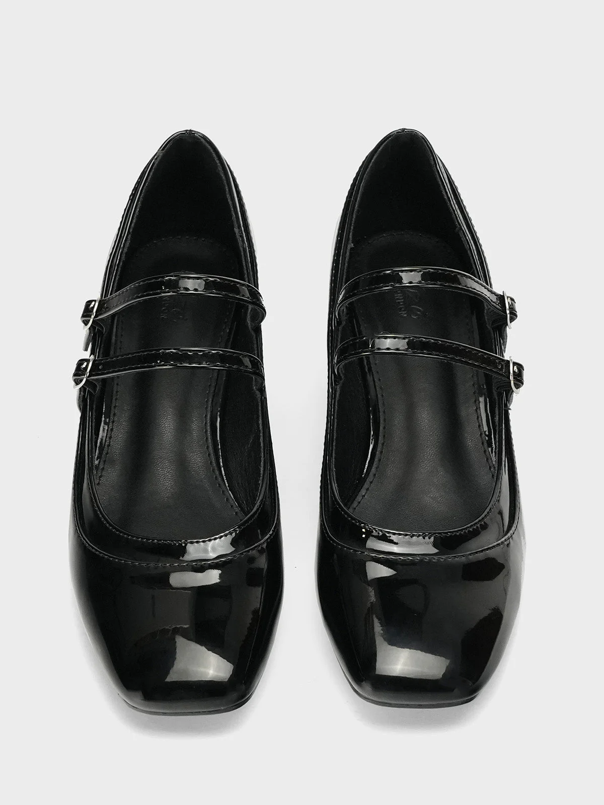 Women's "HOTEP" Dual Strap Block Heel Courts - Image 5