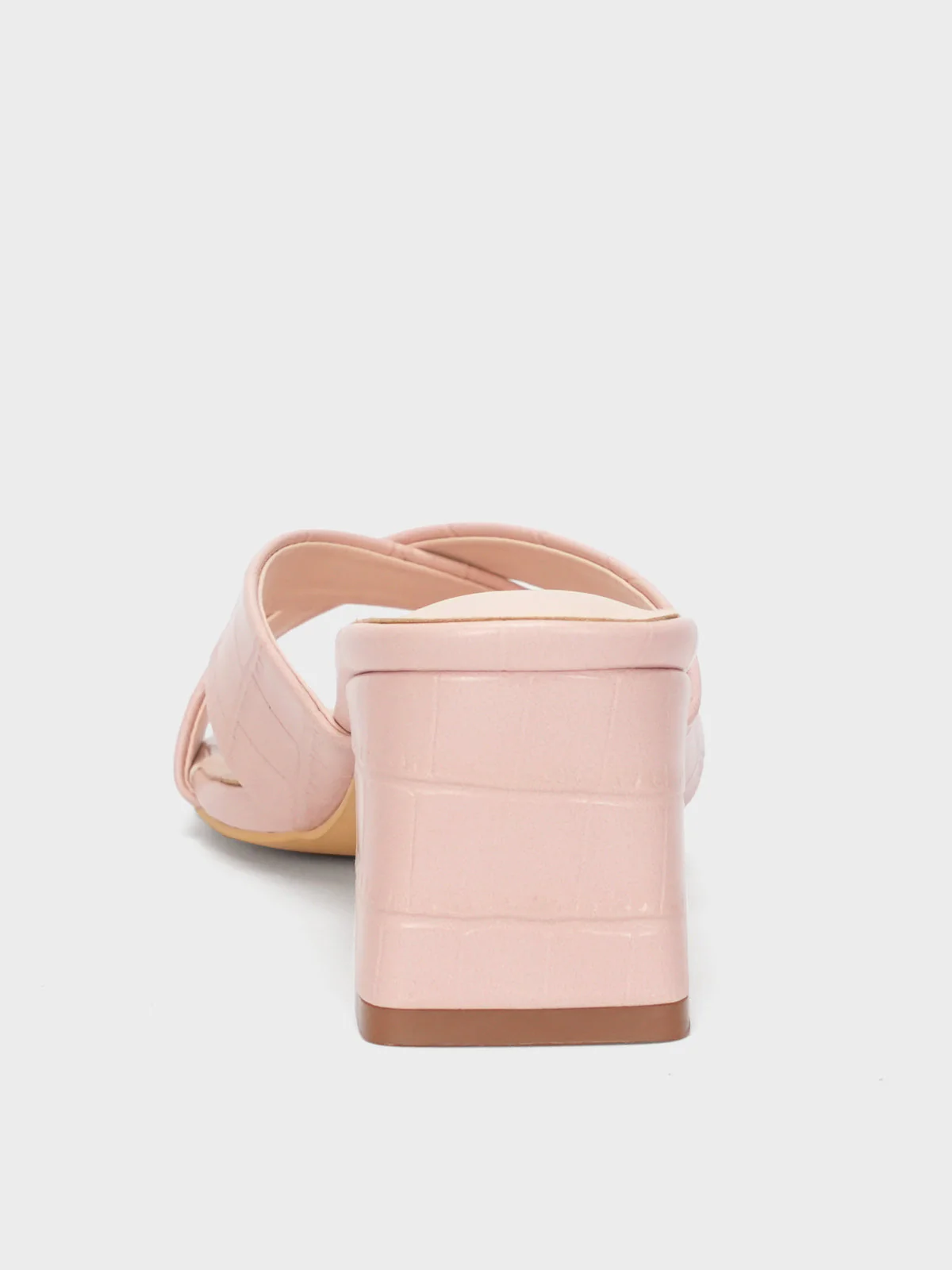 Womens "HYPNOS" Crossover Heel Sandals - Image 3