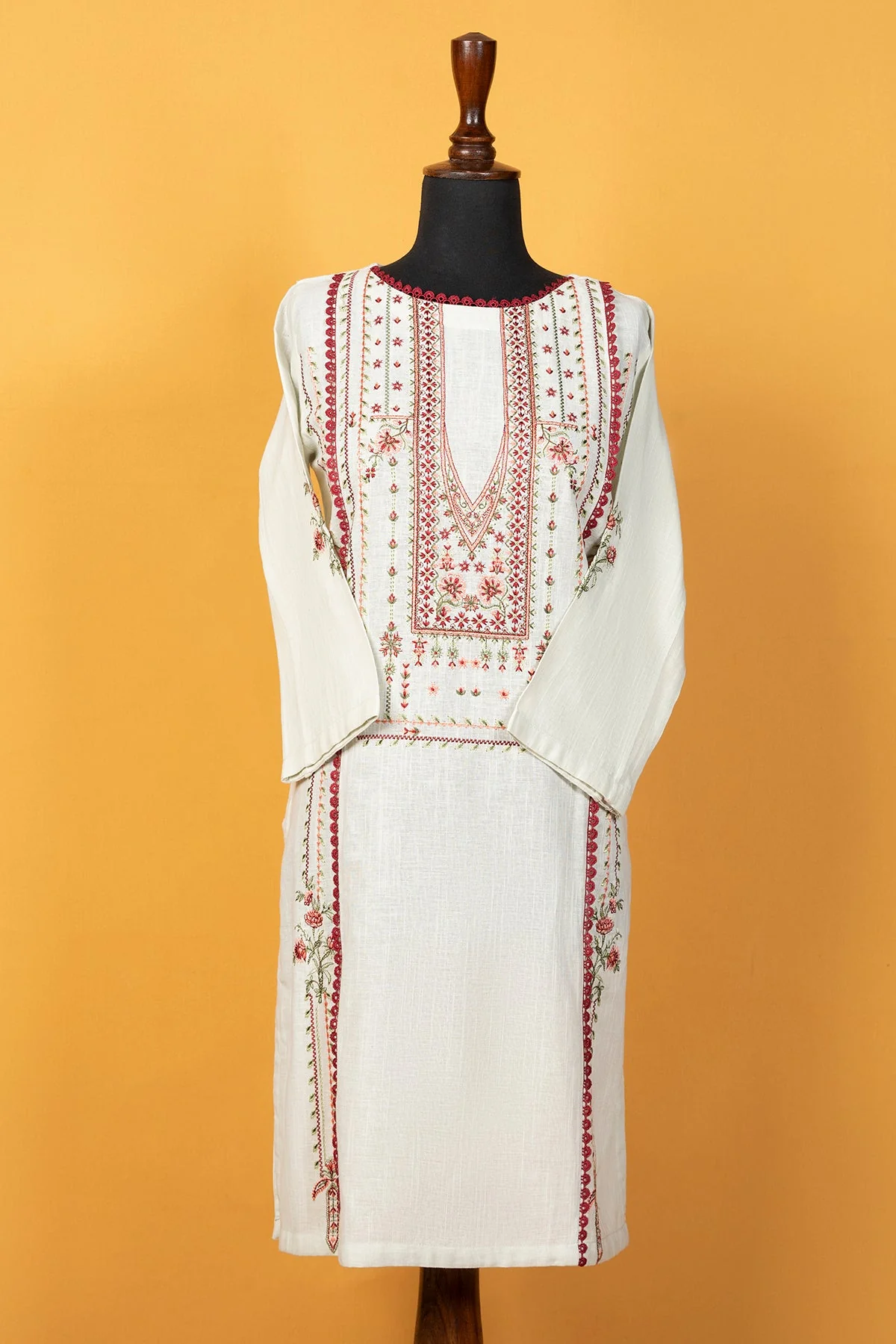 "IMOGENE" Embroidered Winter Two Piece Suit - Image 4