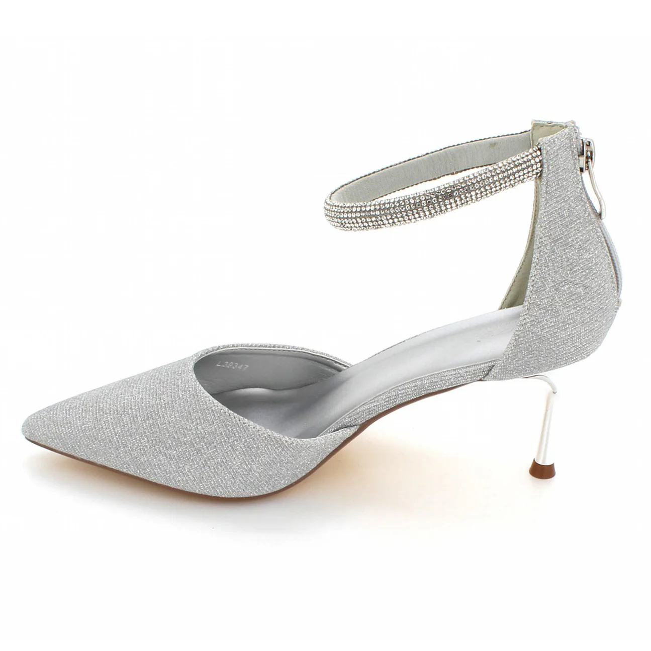 Women's "JACINTA" Glitter Pointy Toe Sandals - Image 3