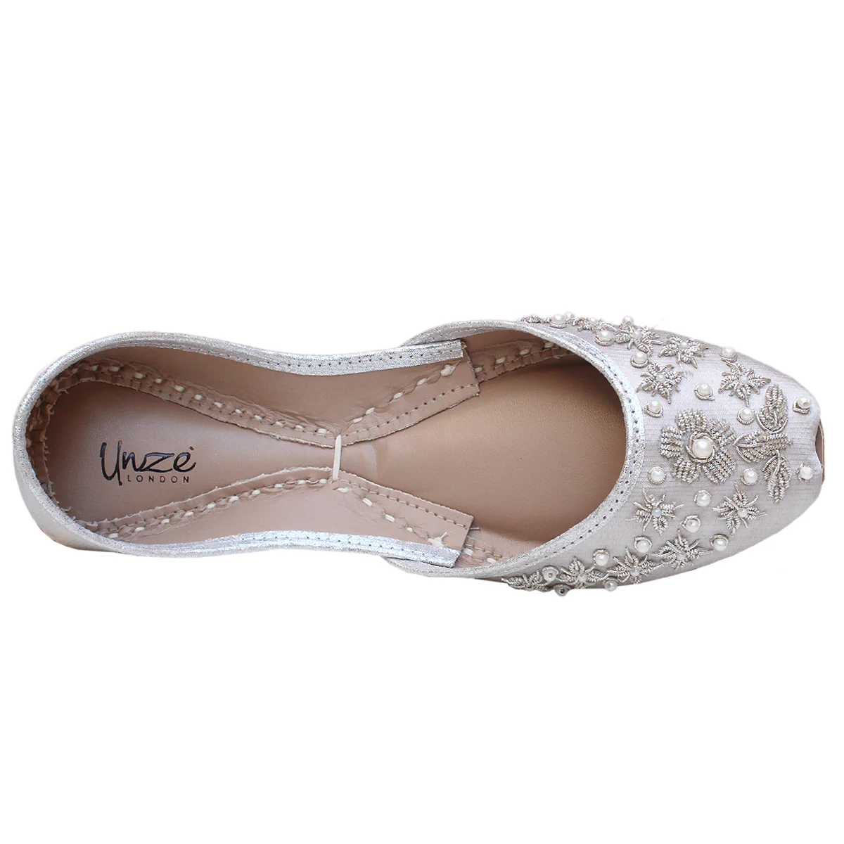 Womens "JAEBA" Pearl Detailing Khussa - Image 4